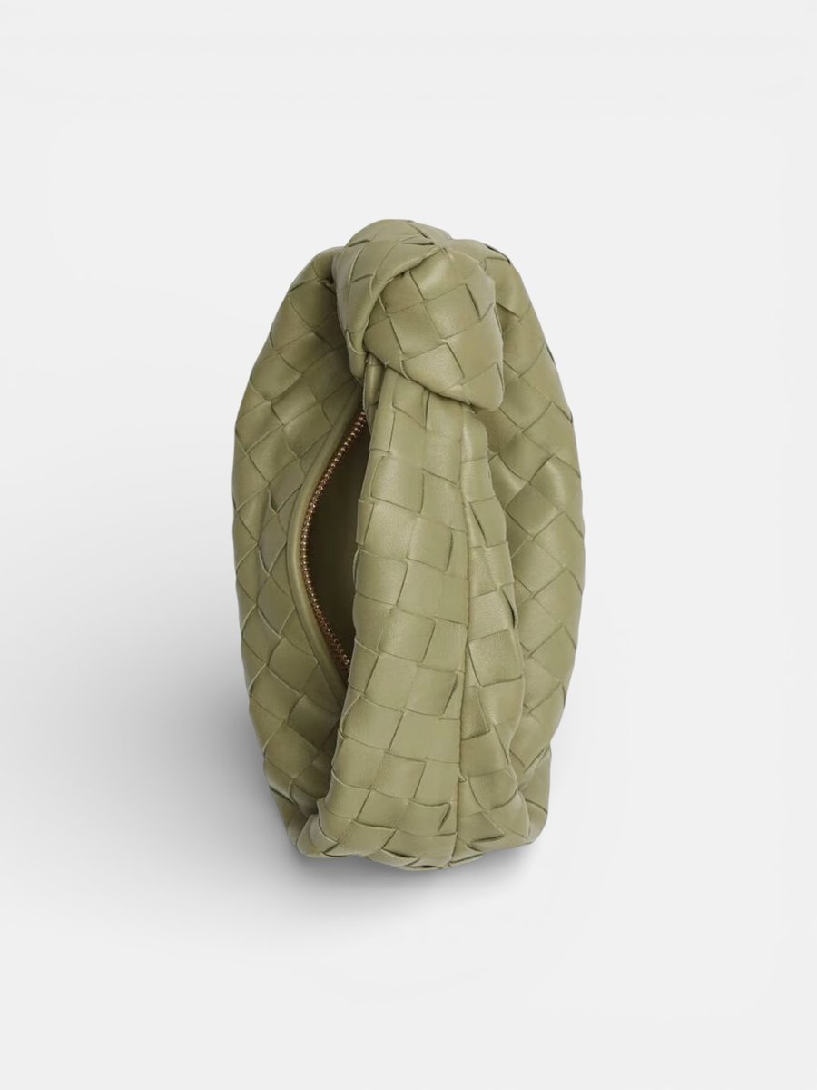 Bottega Veneta Mini Jodie Olive Green - Preview