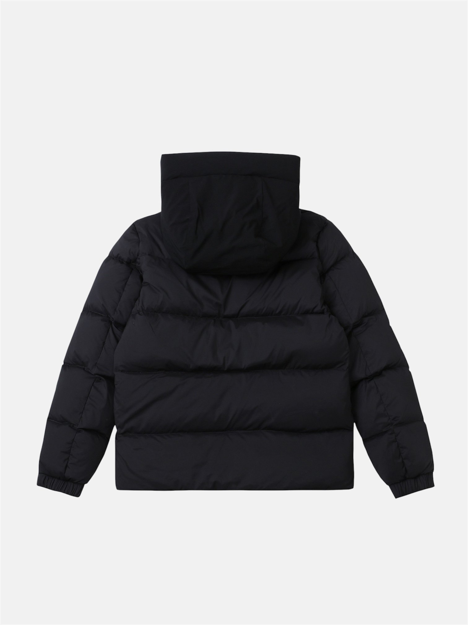 Moncler Moncler Madeira Down Jacket Black – side profile view in premium quality with AA+ craftsmanship