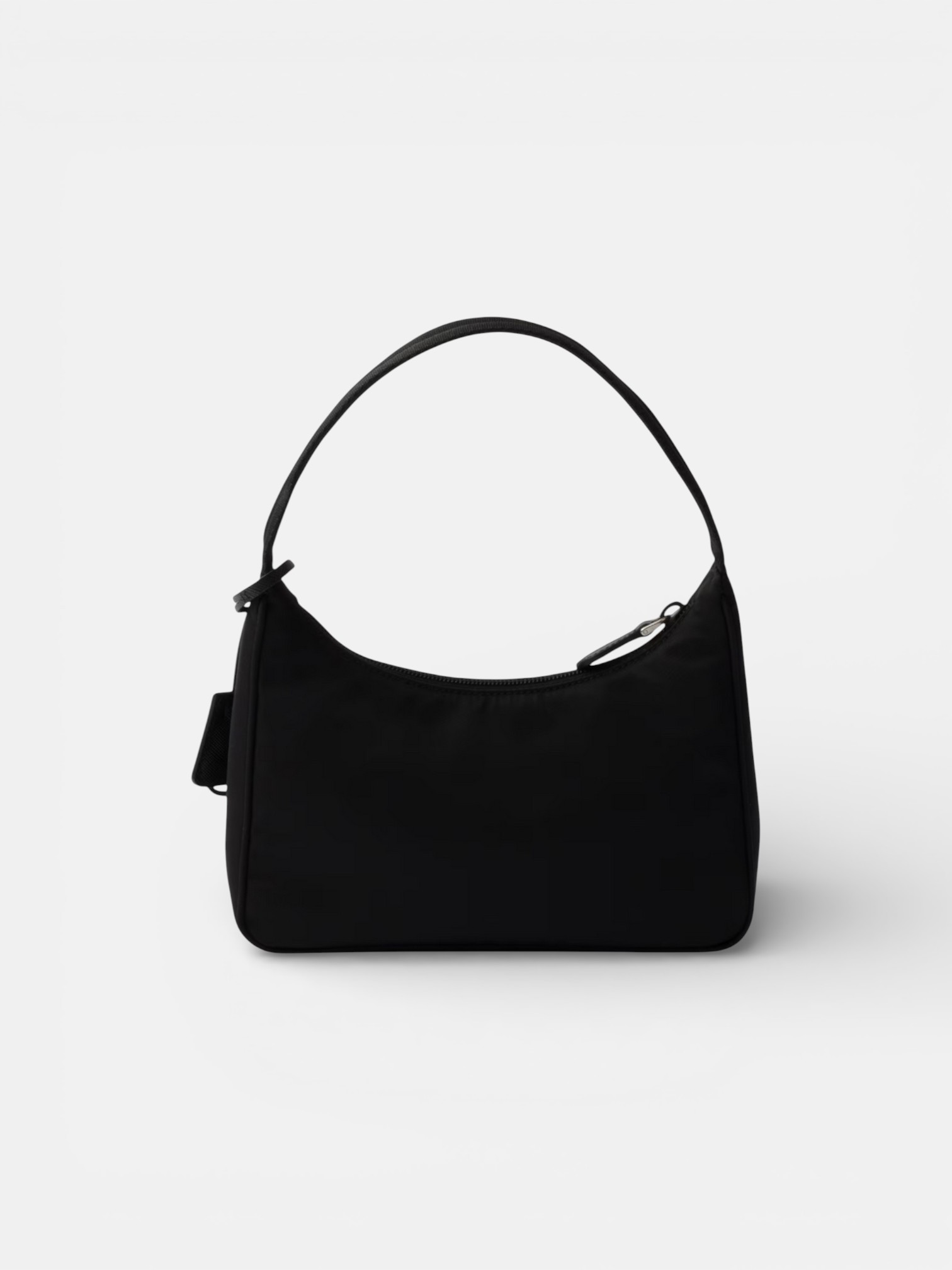 Prada Prada Re-Edition 2000 Mini-Bag Black – close-up detail view in premium quality with AA+ craftsmanship