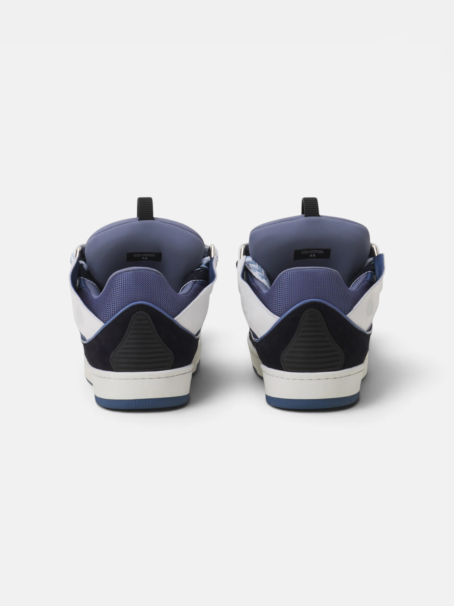 Lanvin Lanvin Curb Sneaker Black Navy Blue – side profile view in premium quality with AA+ craftsmanship