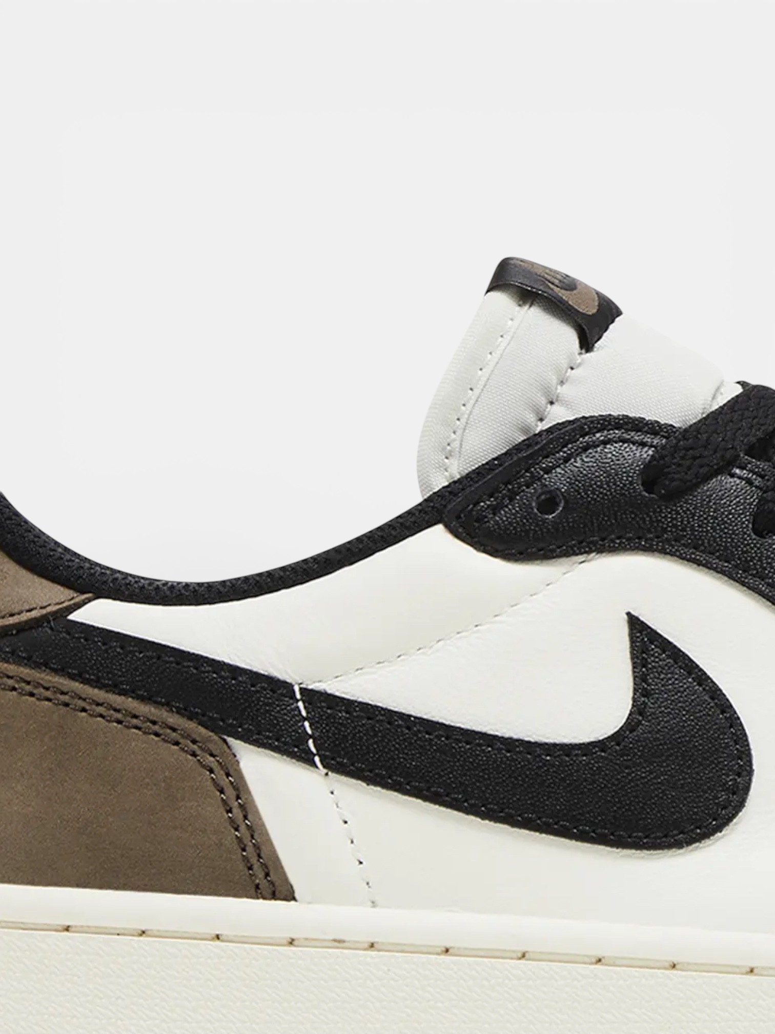 Jordan Jordan 1 Retro Low OG Mocha – side profile view in premium quality with AA+ craftsmanship