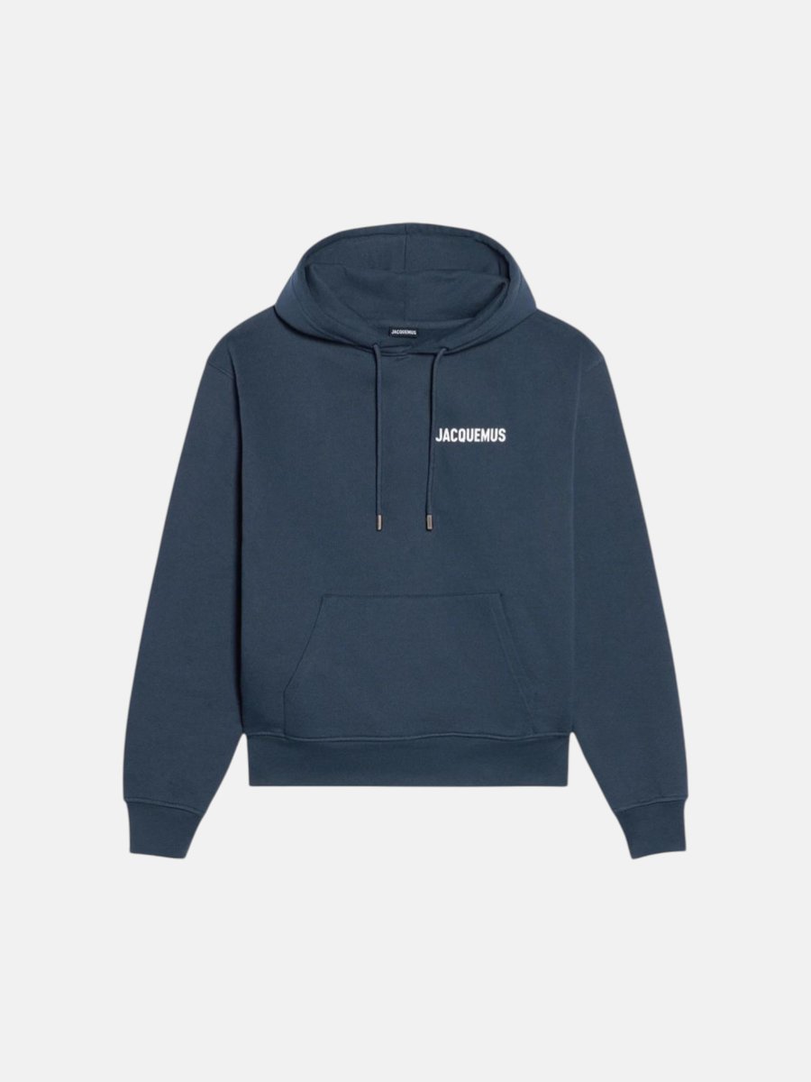 Jacquemus Classic Hoodie Navy Blue