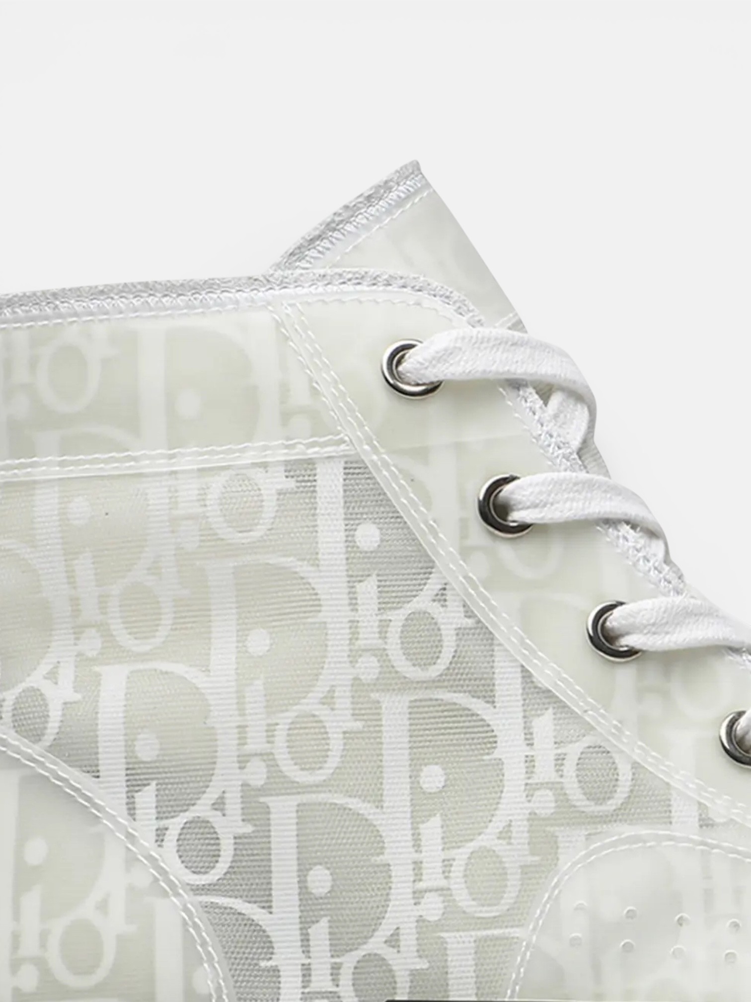 Dior Dior B23 High White – side profile view in premium quality with AA+ craftsmanship