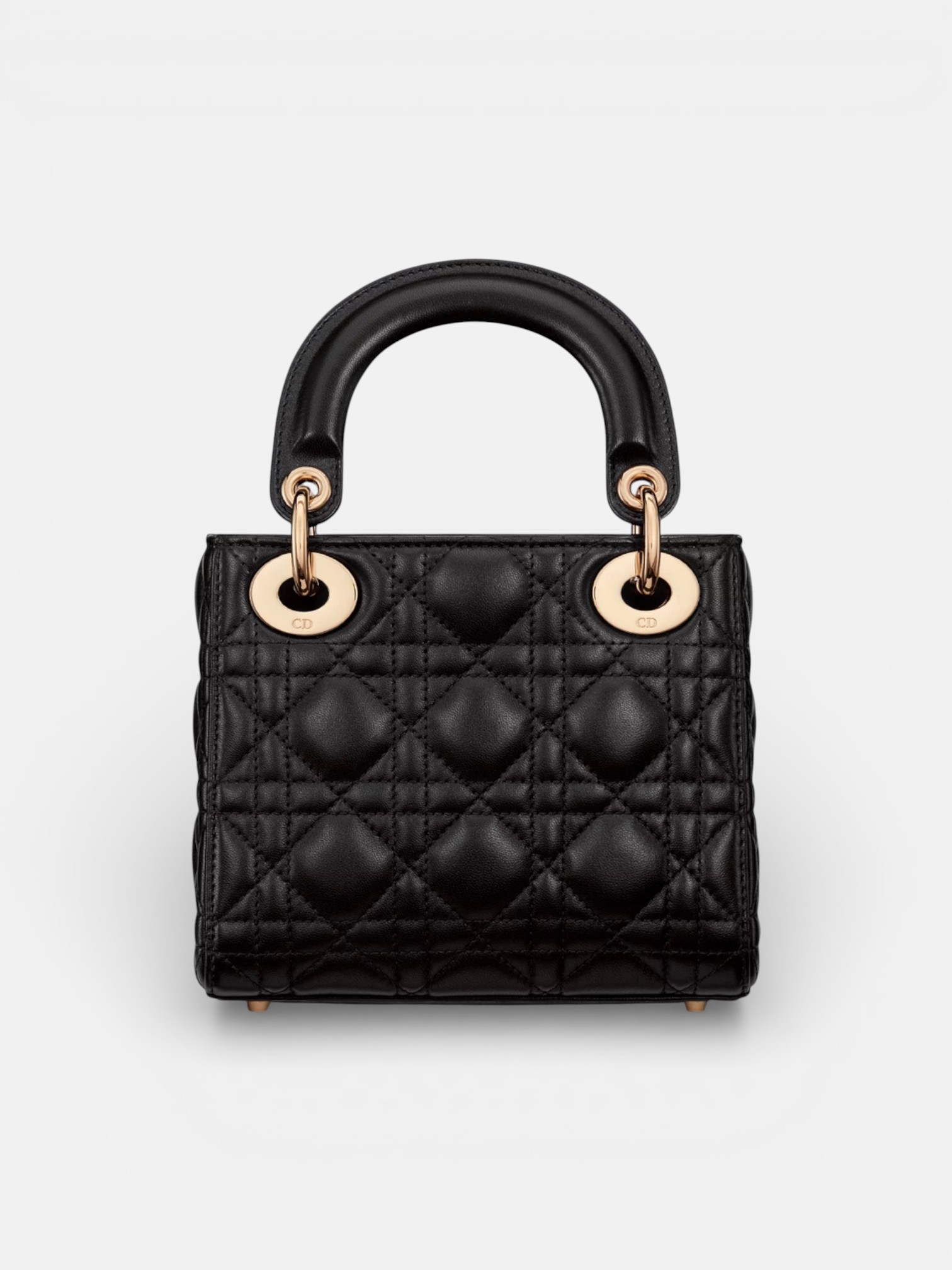 Dior Dior Lady Black Leather – side profile view in premium quality with AA+ craftsmanship