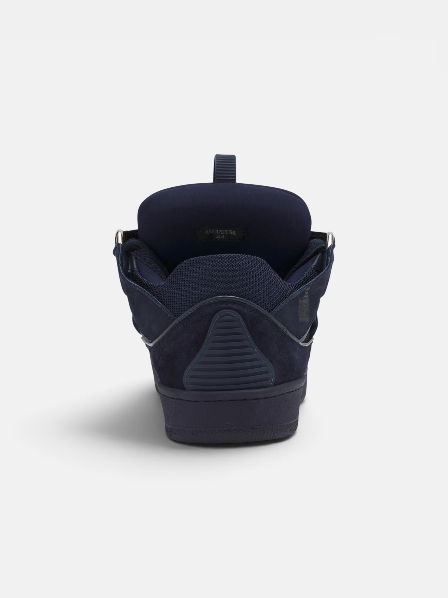 Lanvin Lanvin Curb Sneaker Navy Blue – side profile view in premium quality with AA+ craftsmanship