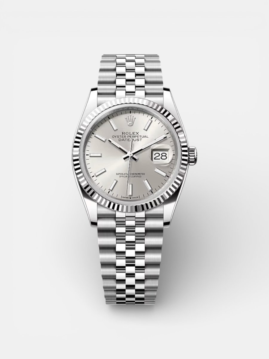 Rolex Dayjust 36 126234 Silver Dial