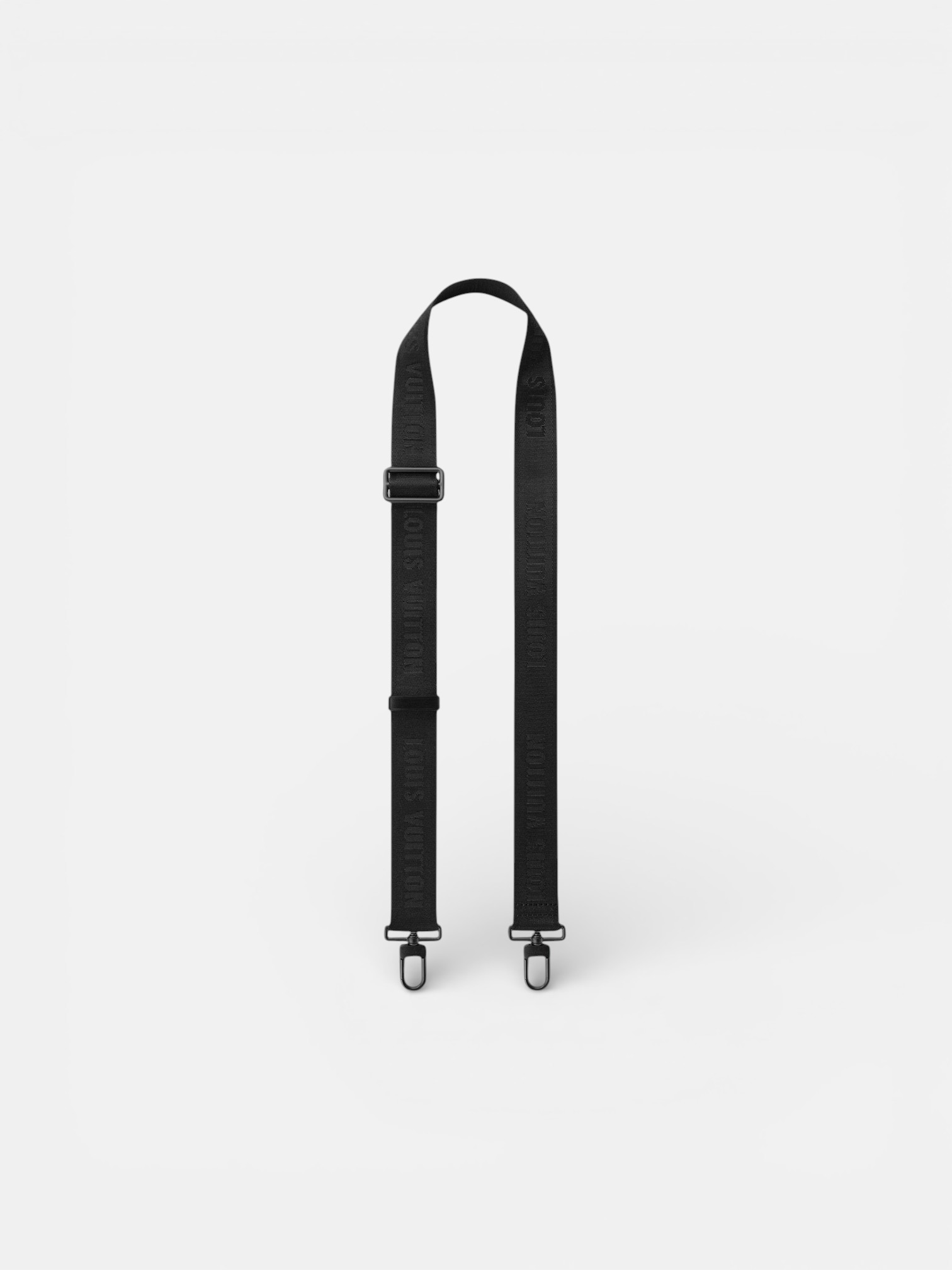 Louis Louis Vuitton Alpha Messenger Monogram Eclipse – detail view in premium quality with AA+ craftsmanship