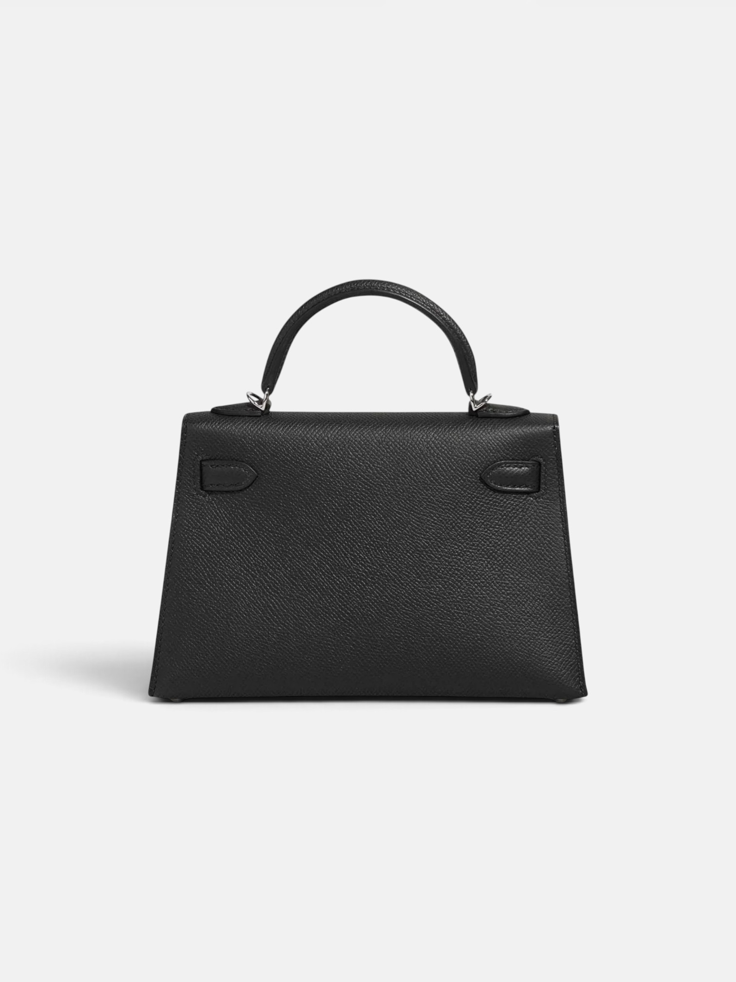 Hermes Hermes Kelly Mini Epsom Black – side profile view in premium quality with AA+ craftsmanship