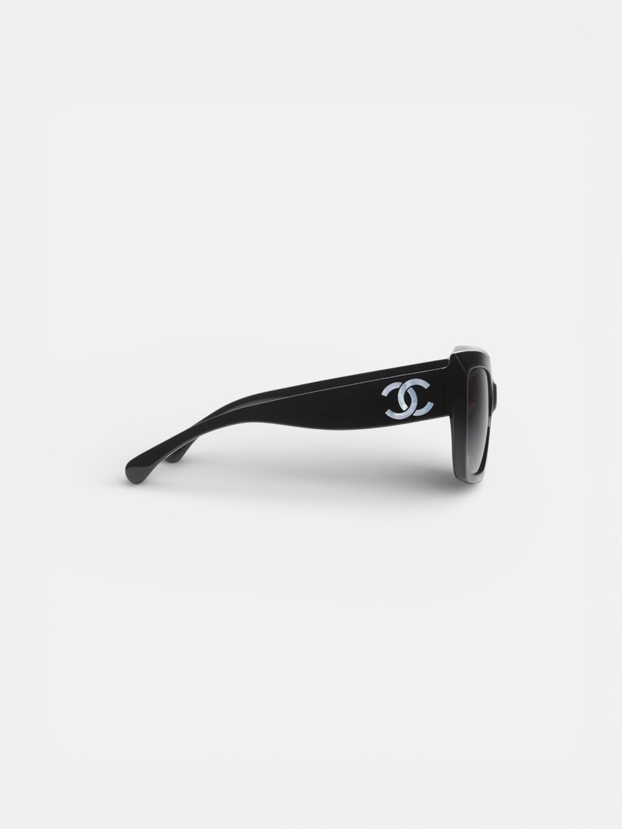 Chanel Butterfly Sunglasses Grey Lenses - Preview