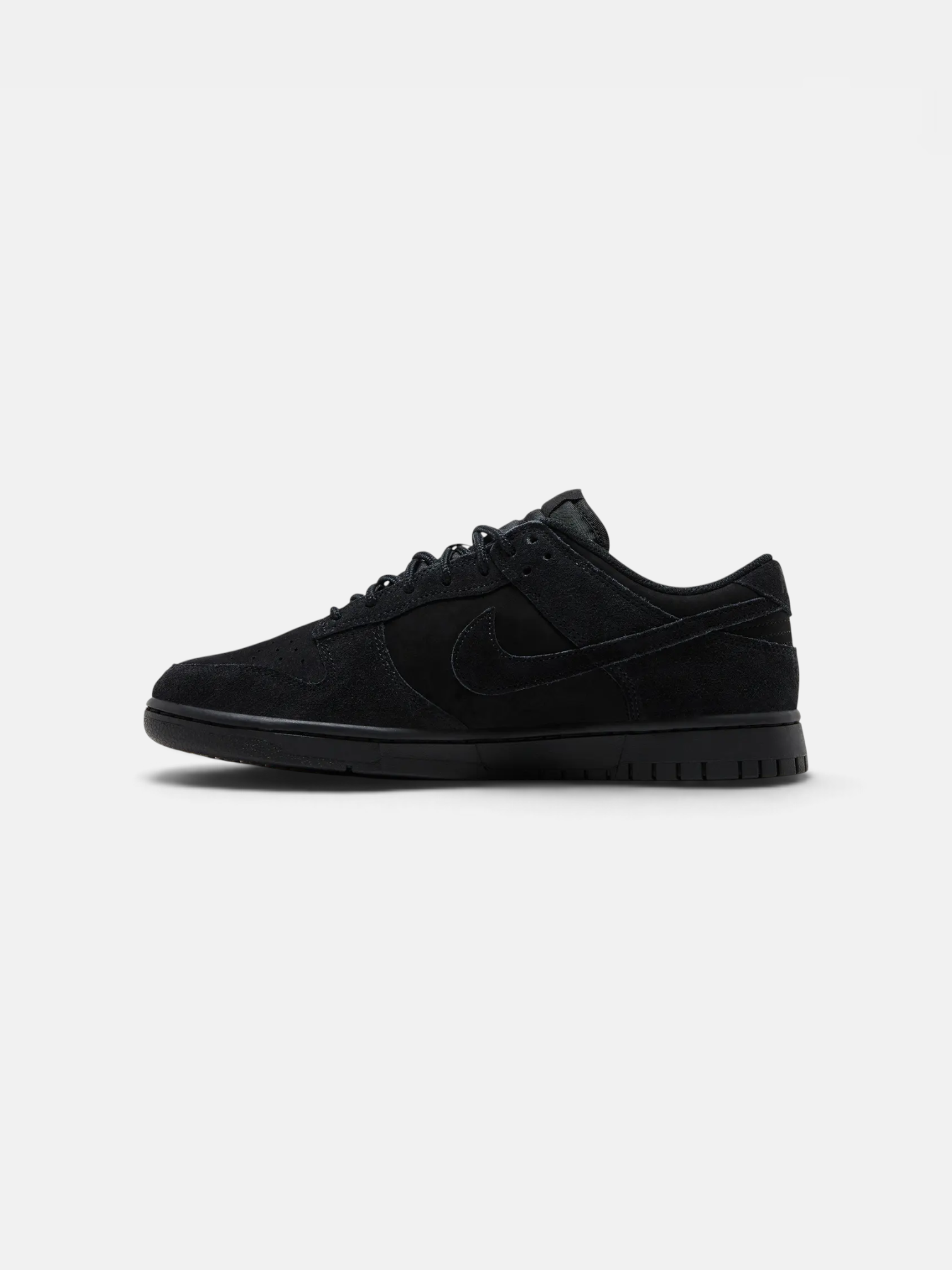 Nike Nike Dunk Low Triple Black – side profile view in premium quality with AA+ craftsmanship