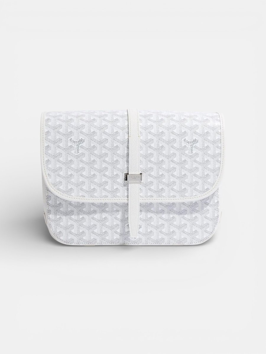 Goyard Belvedere MM Bag White - Preview