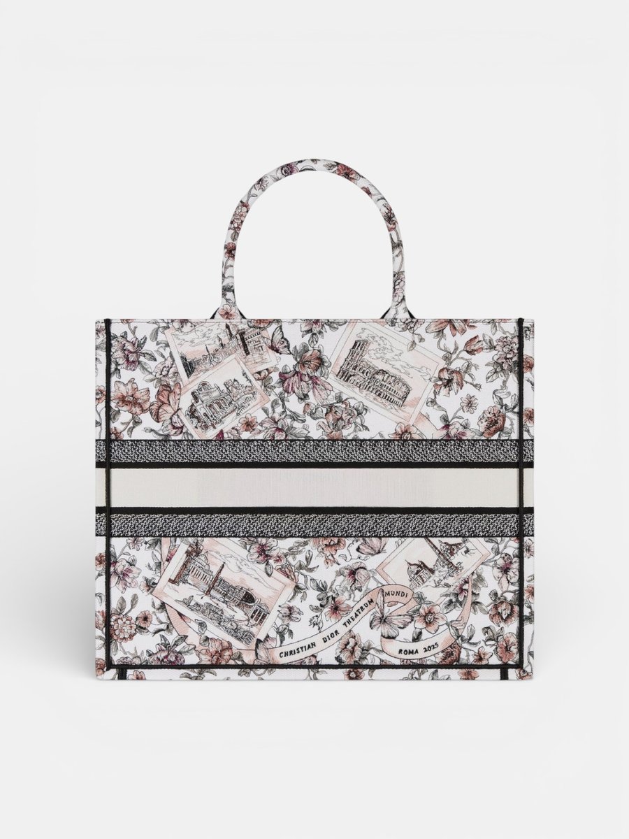 Dior Book Tote Large Pink Souvenir - Preview