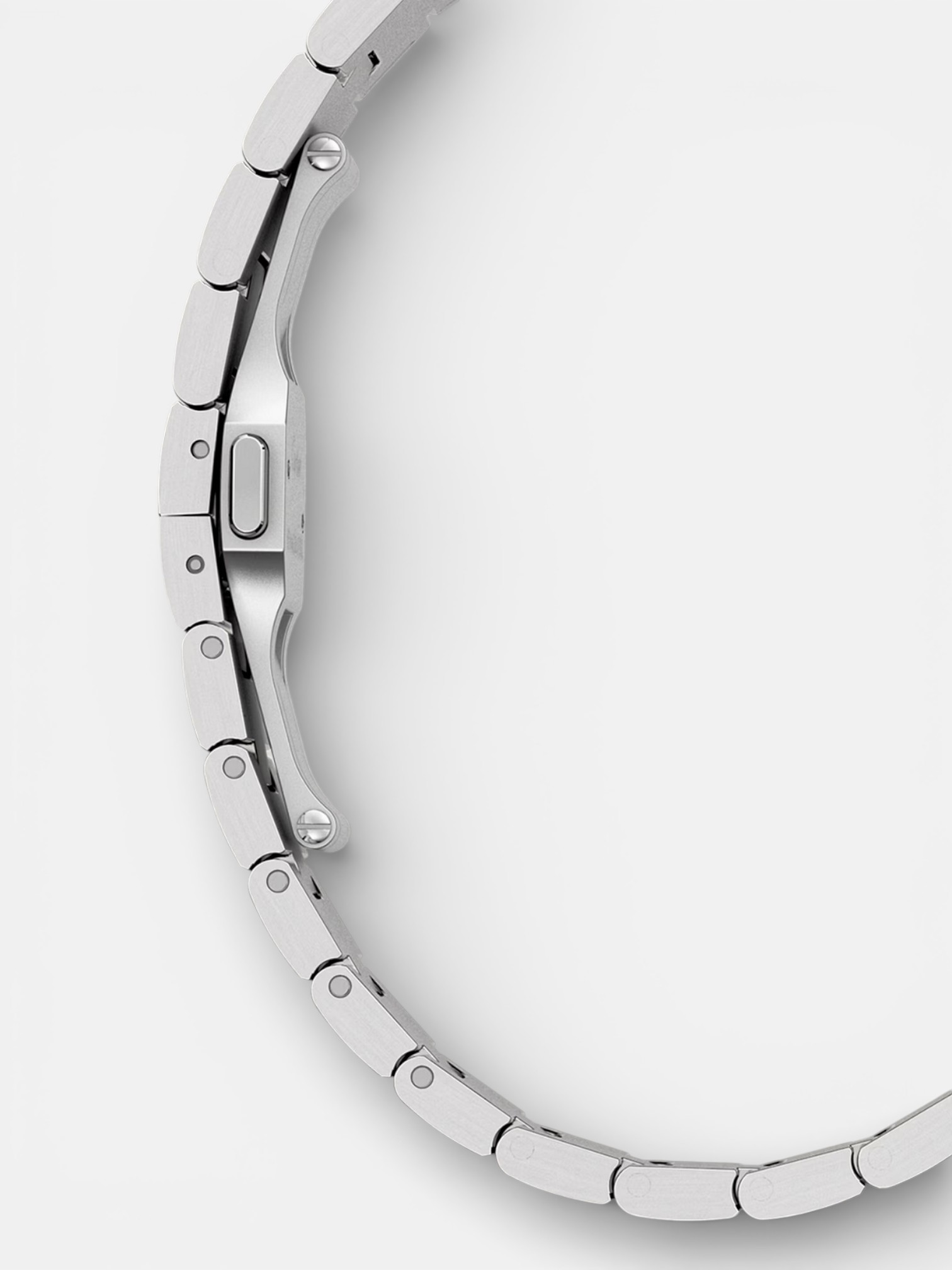 Cartier Cartier Santos Watch Green Dial – side profile view in premium quality with AA+ craftsmanship