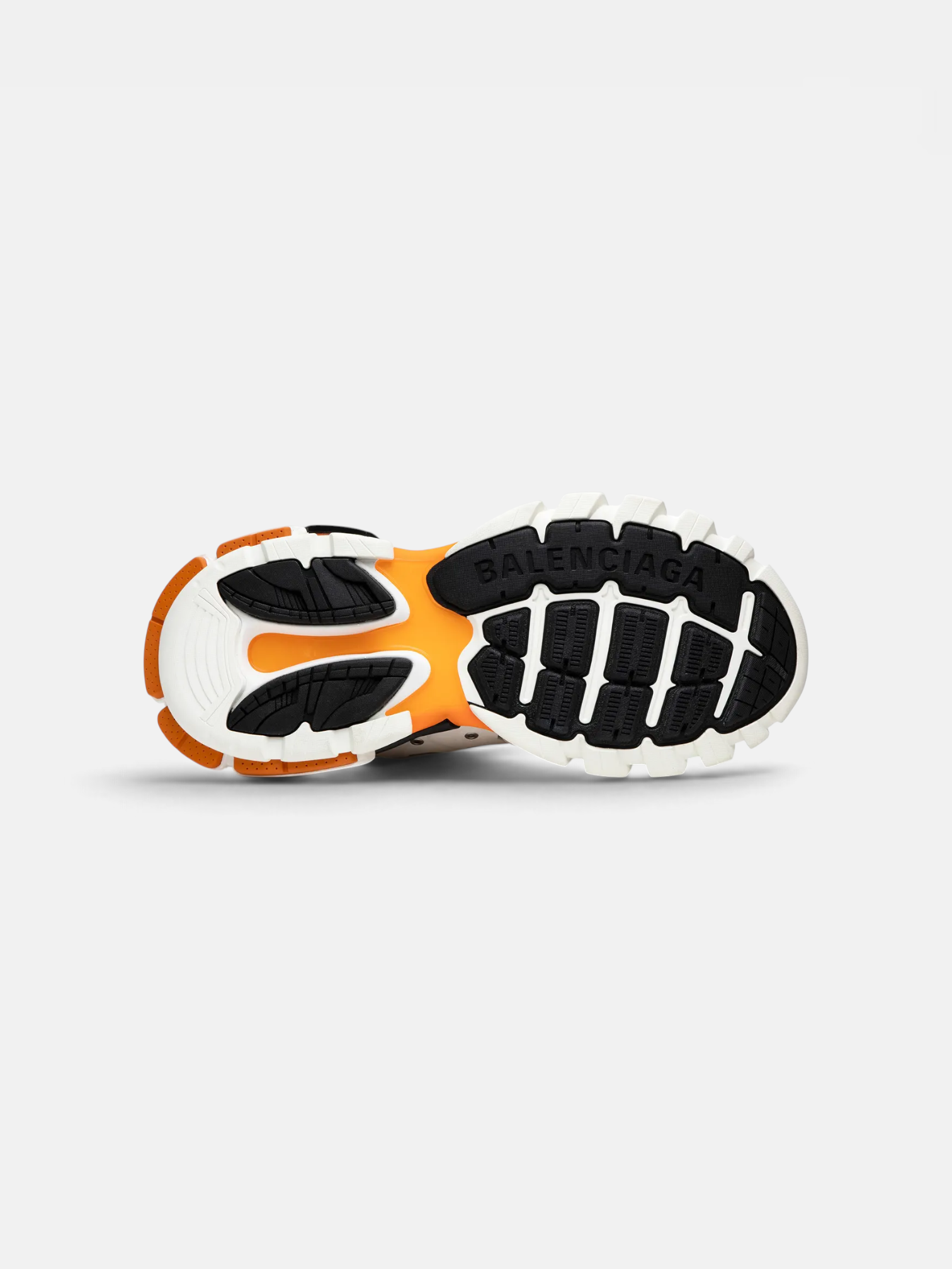 Balenciaga Balenciaga Track Sneaker White Orange – close-up detail view in premium quality with AA+ craftsmanship