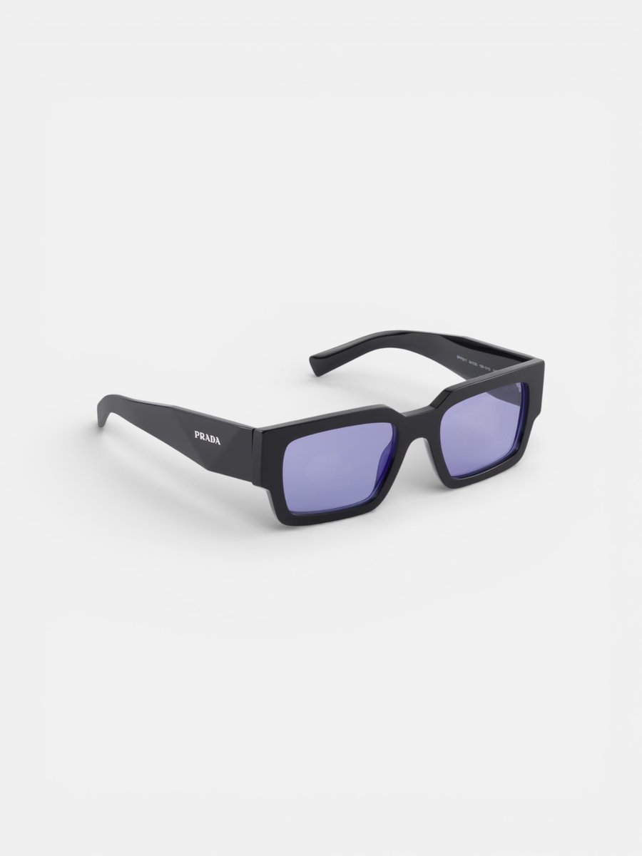Prada Symbole Sunglasses Purple Lenses - Preview