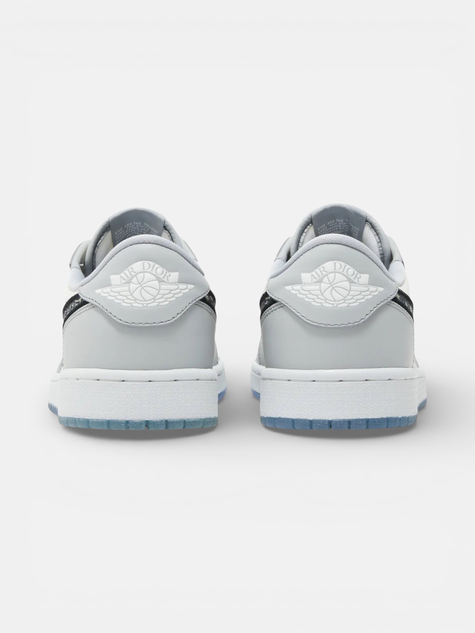 Jordan Jordan 1 Retro Low Dior – detail view in premium quality with AA+ craftsmanship