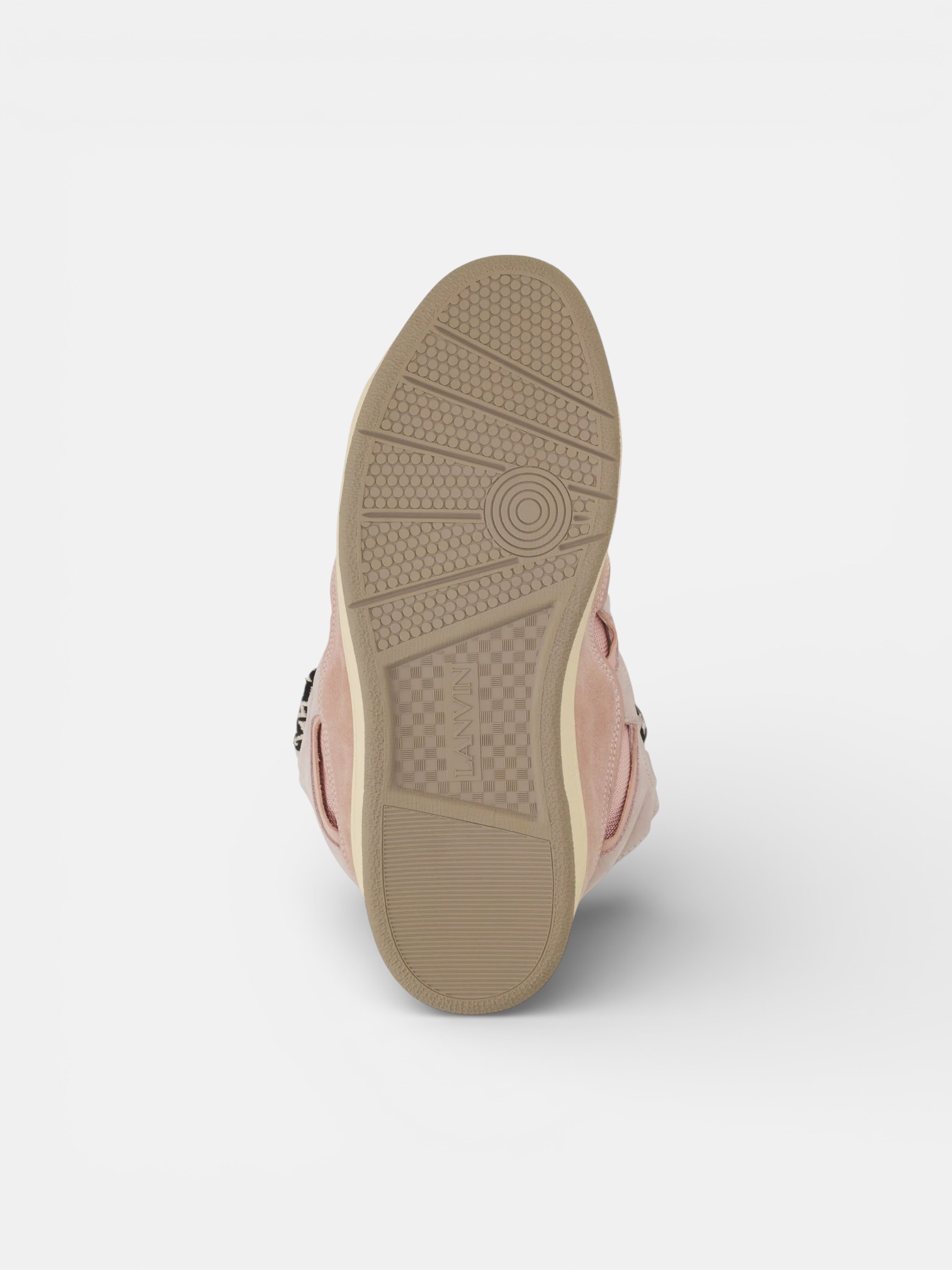 Lanvin Lanvin Curb Sneaker Pale Pink – detail view in premium quality with AA+ craftsmanship