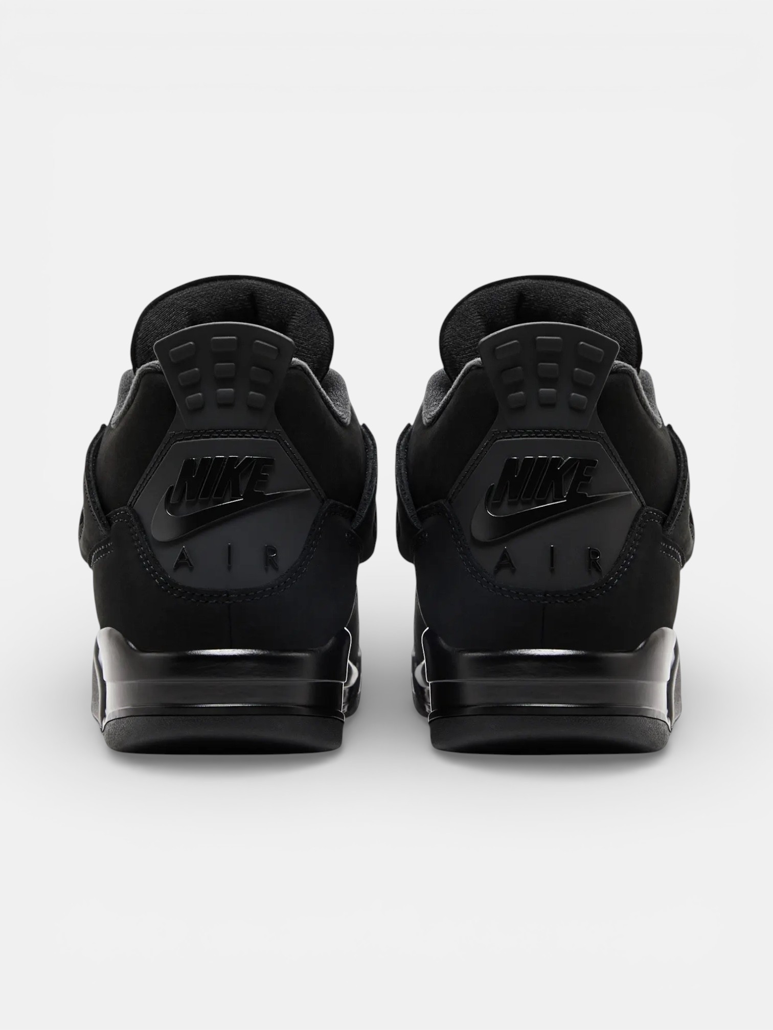 Jordan Jordan 4 Retro Black Cat – detail view in premium quality with AA+ craftsmanship