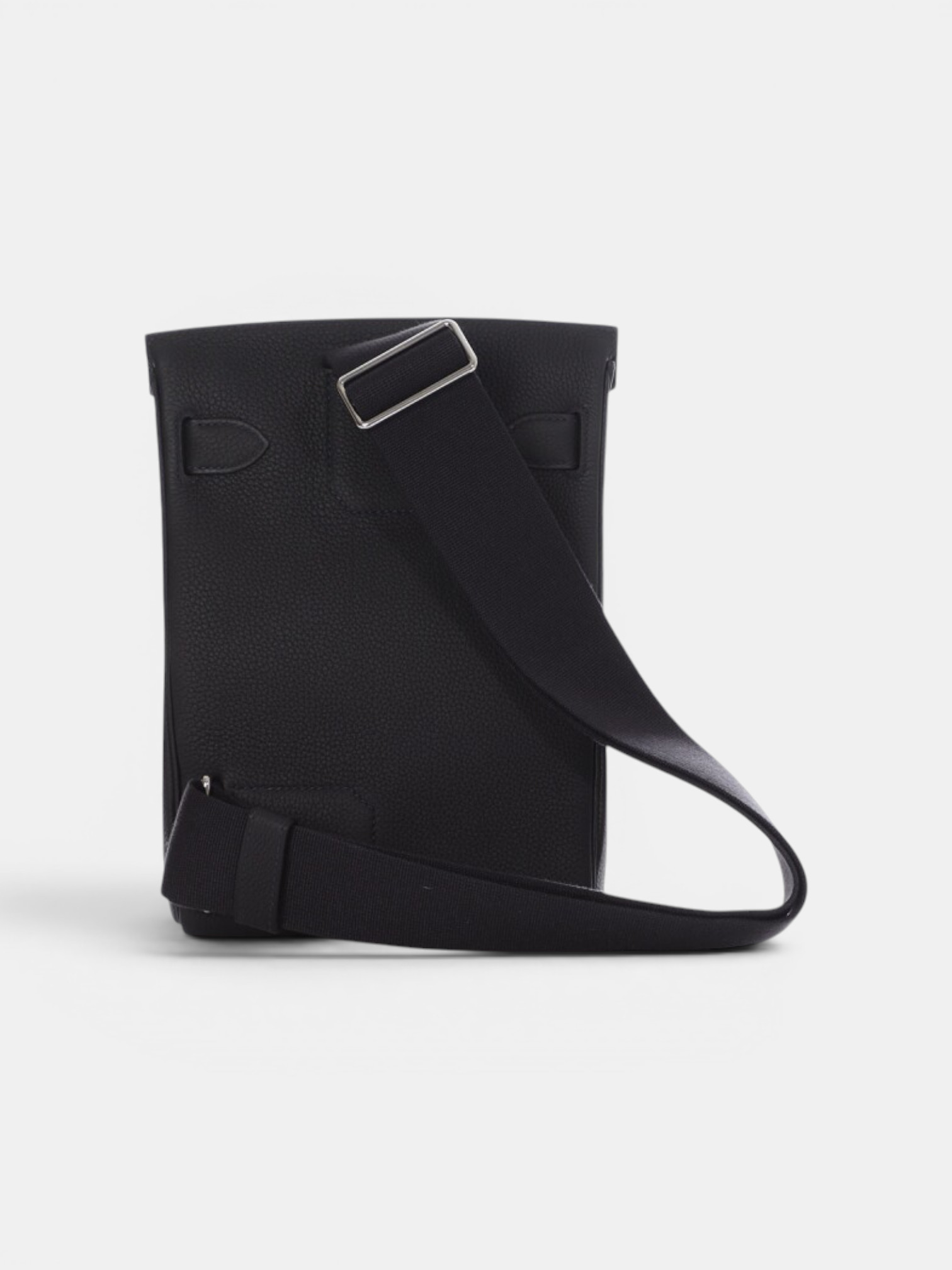 Hermes Hermes Side-Bag Black – close-up detail view in premium quality with AA+ craftsmanship