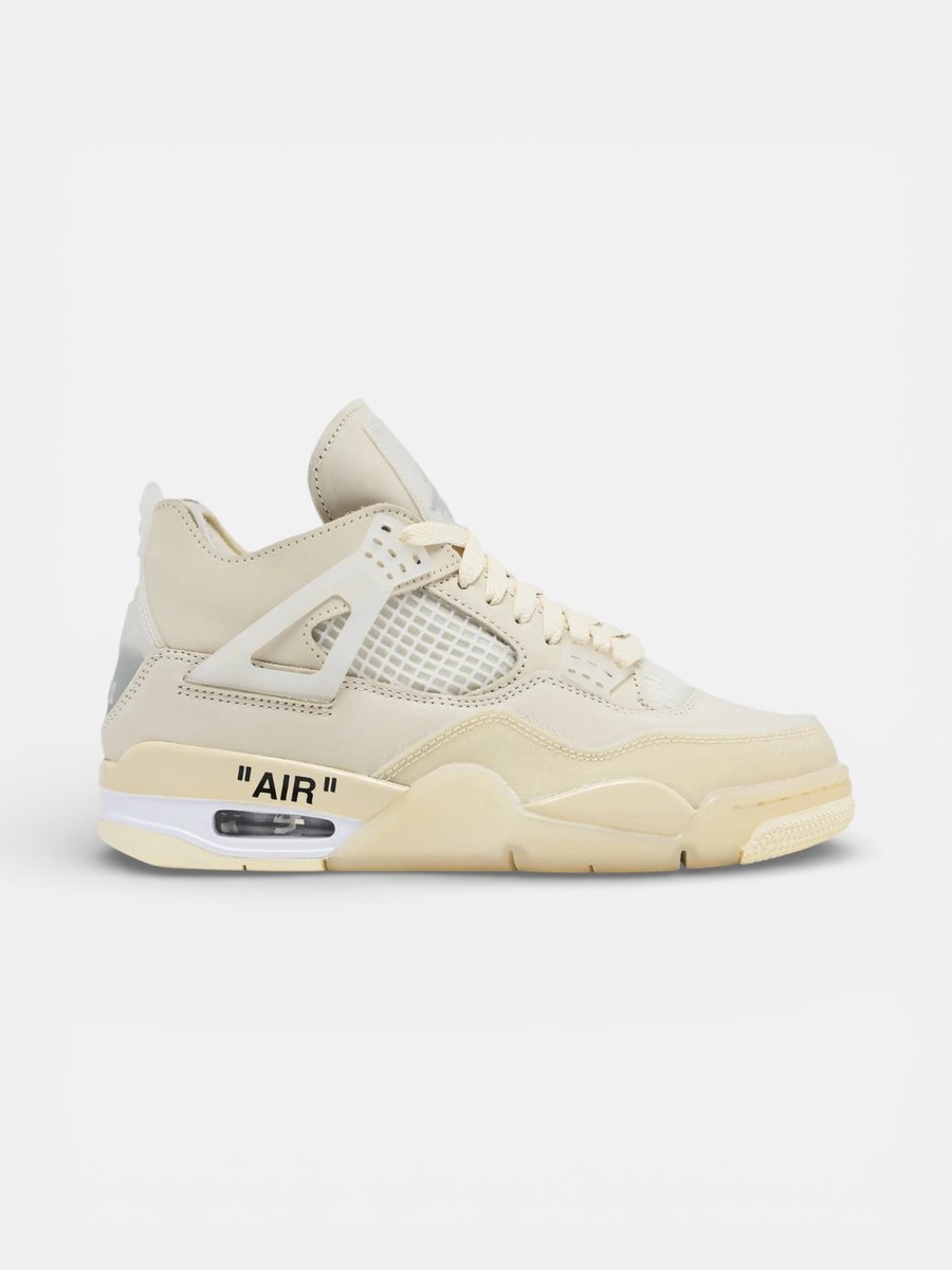 Jordan 4 Retro Off-White Sail