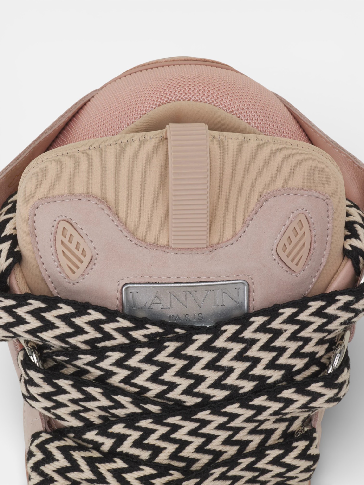 Lanvin Lanvin Curb Sneaker Pale Pink – detail view in premium quality with AA+ craftsmanship