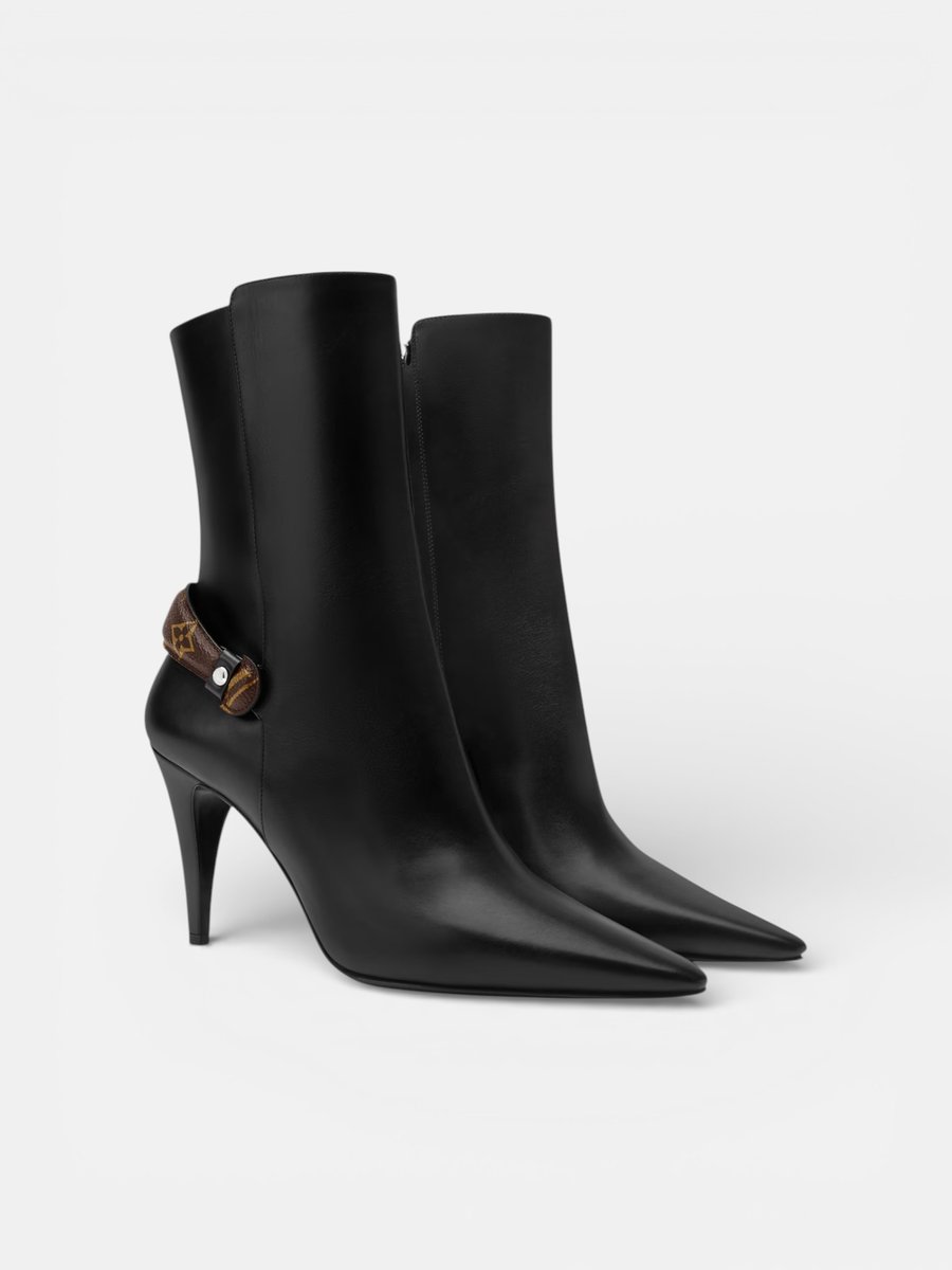Louis Vuitton Legacy Ankle Boots Black