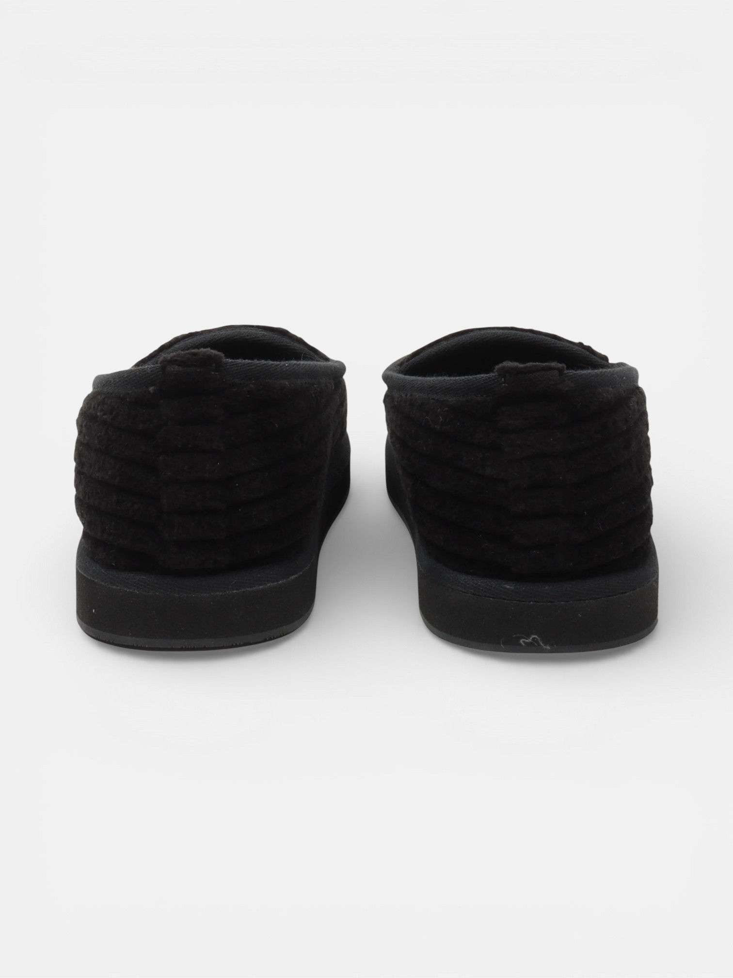 Chrome Chrome Hearts Corduroy Dagger Loafers Black – close-up detail view in premium quality with AA+ craftsmanship