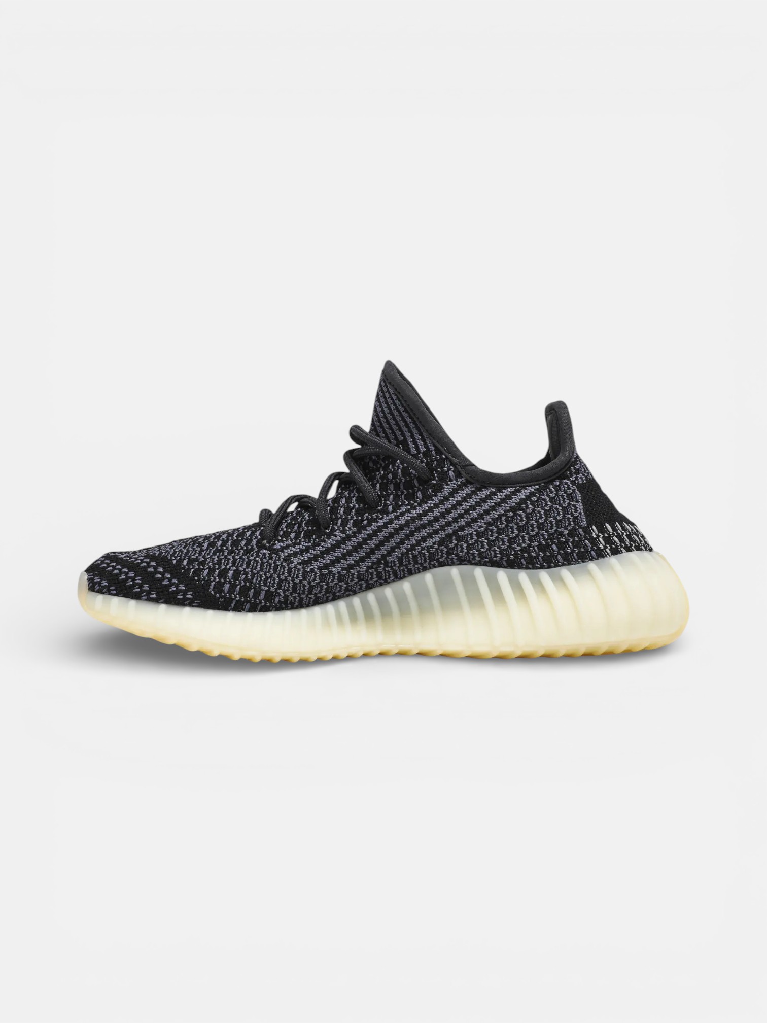 Adidas Adidas Yeezy Boost 350 V2 Carbon – close-up detail view in premium quality with AA+ craftsmanship