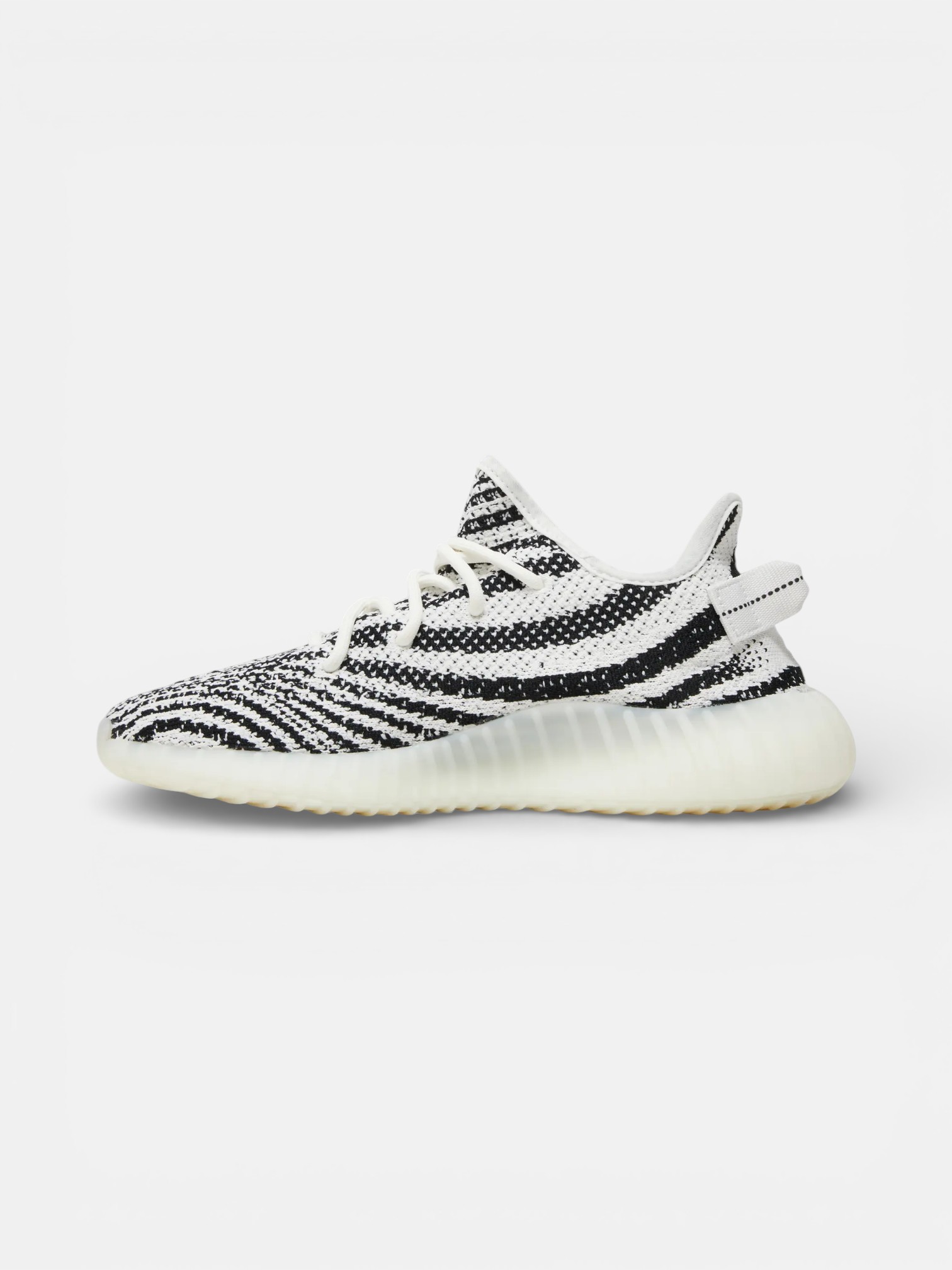 Adidas Adidas Yeezy Boost 350 Zebra – close-up detail view in premium quality with AA+ craftsmanship