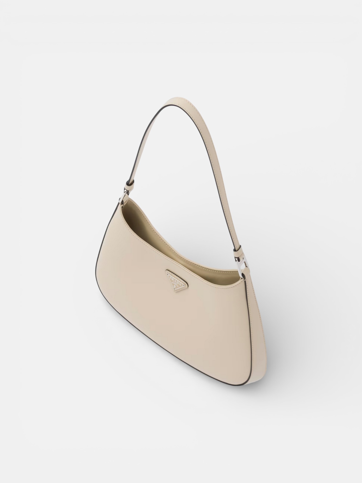 Prada Prada Cleo Shoulder Bag Desert – side profile view in premium quality with AA+ craftsmanship
