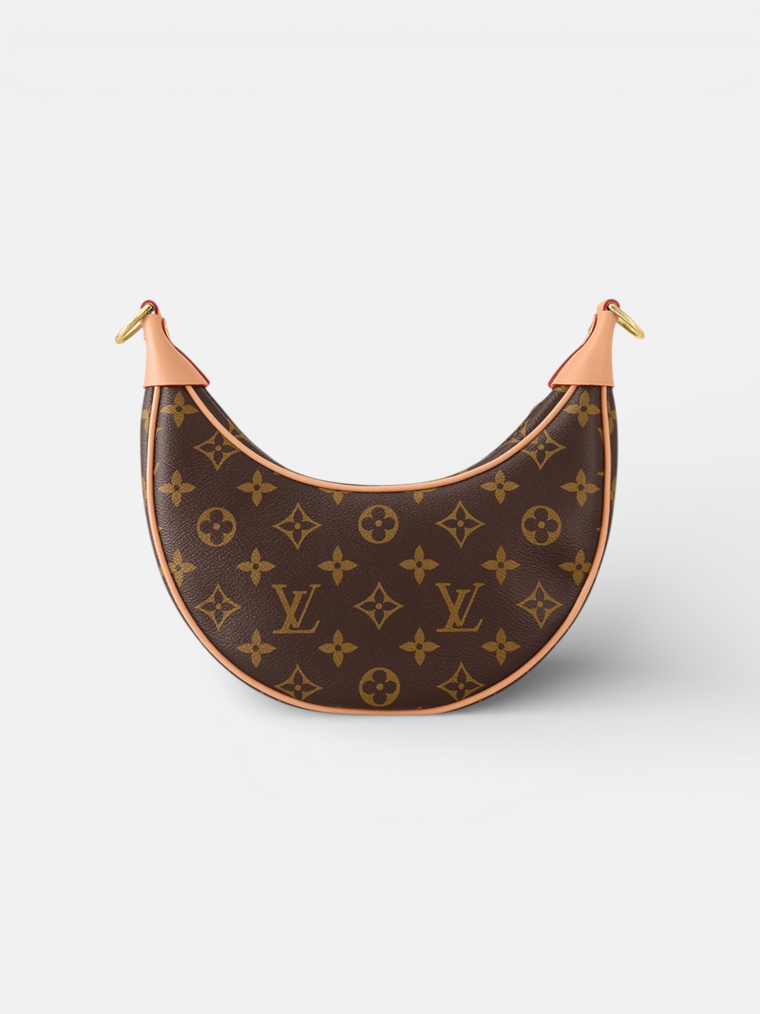 Louis Louis Vuitton Loop Bag Brown – detail view in premium quality with AA+ craftsmanship
