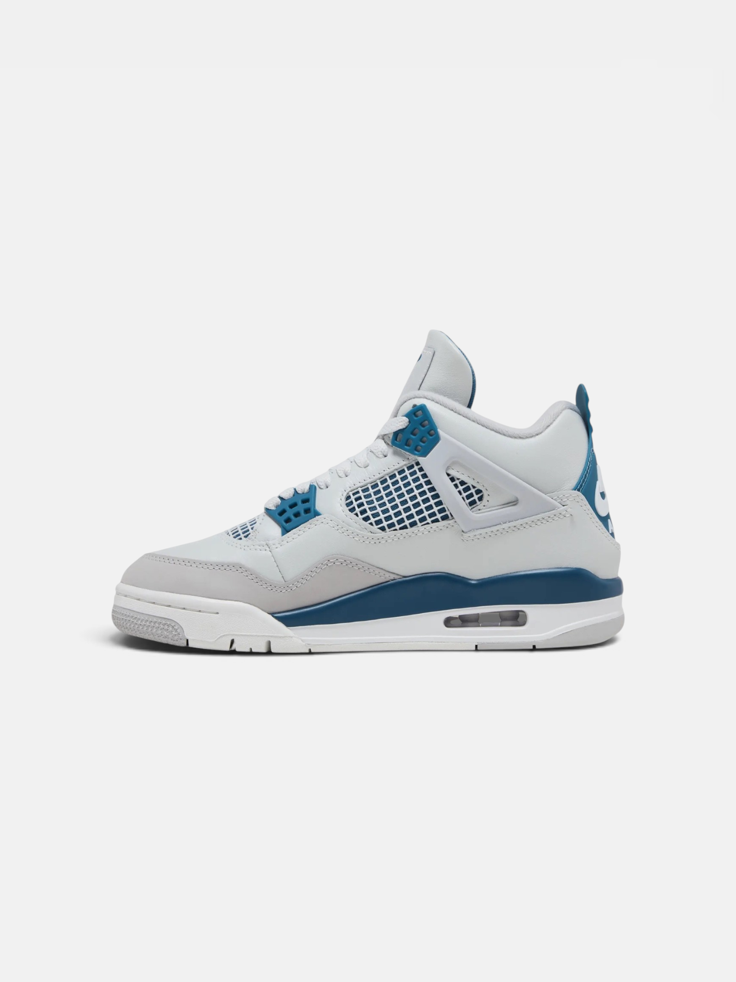 Jordan Jordan 4 Retro Military Blue – side profile view in premium quality with AA+ craftsmanship