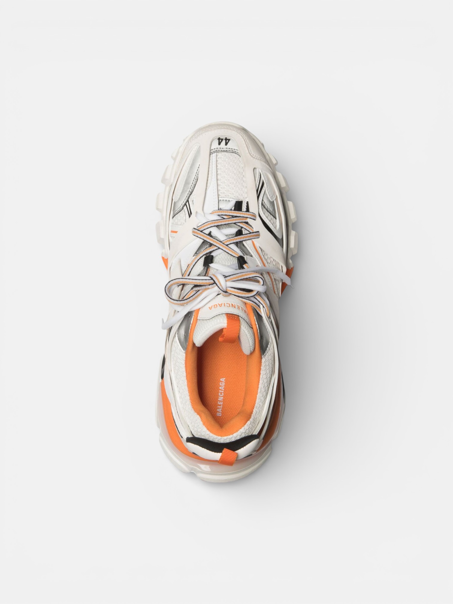 Balenciaga Balenciaga Track Sneaker White Orange – back view in premium quality with AA+ craftsmanship