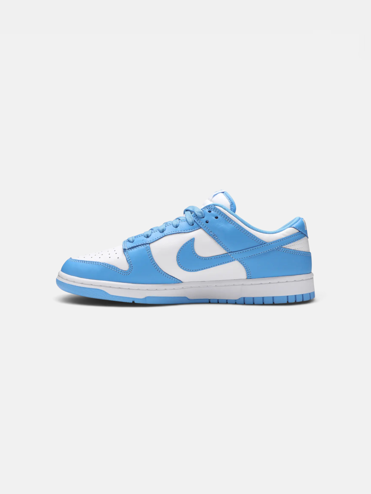 Nike Nike  Dunk Low University Blue – side profile view in premium quality with AA+ craftsmanship
