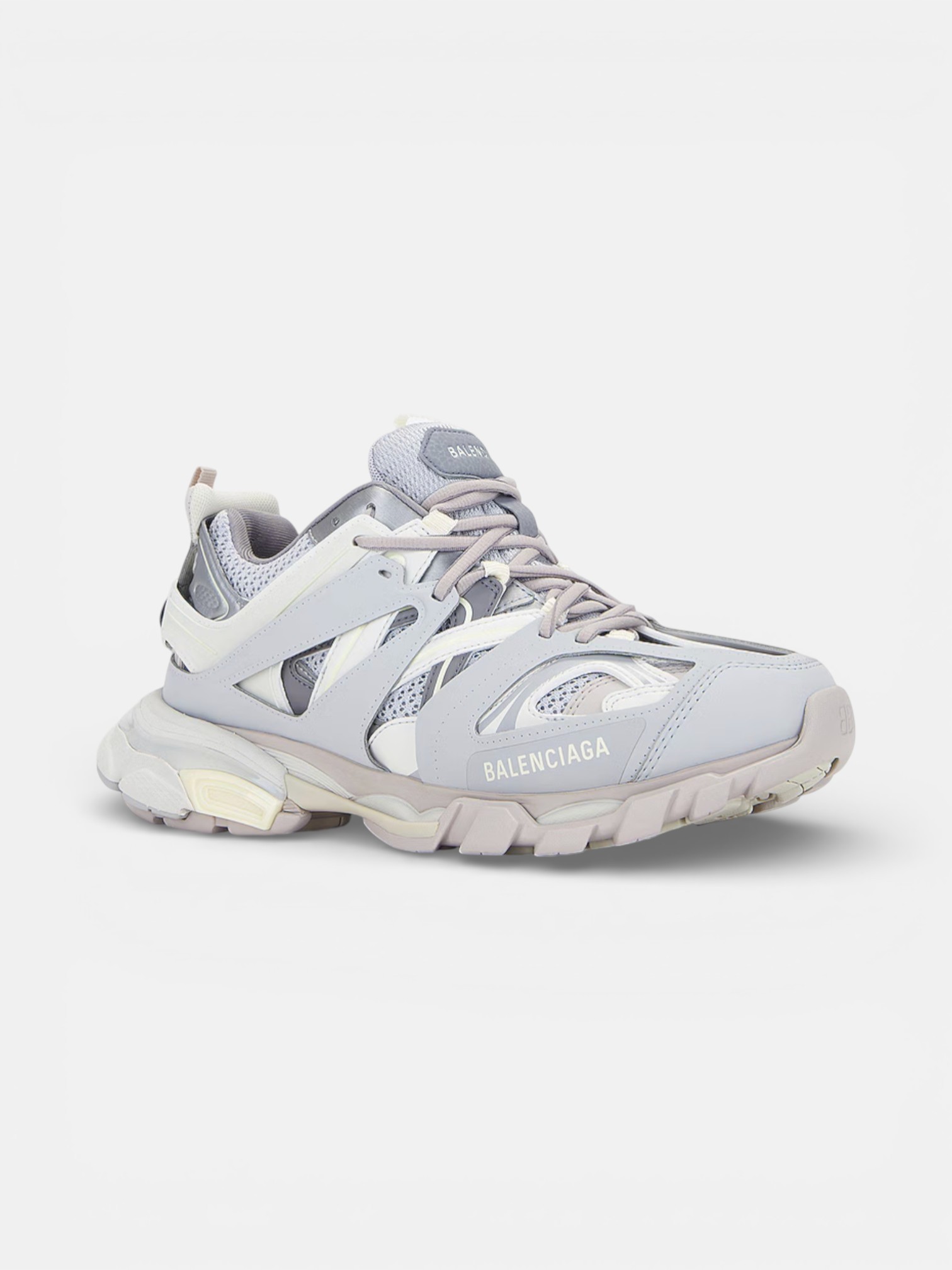 Balenciaga Balenciaga Track Sneaker Light Grey – side profile view in premium quality with AA+ craftsmanship