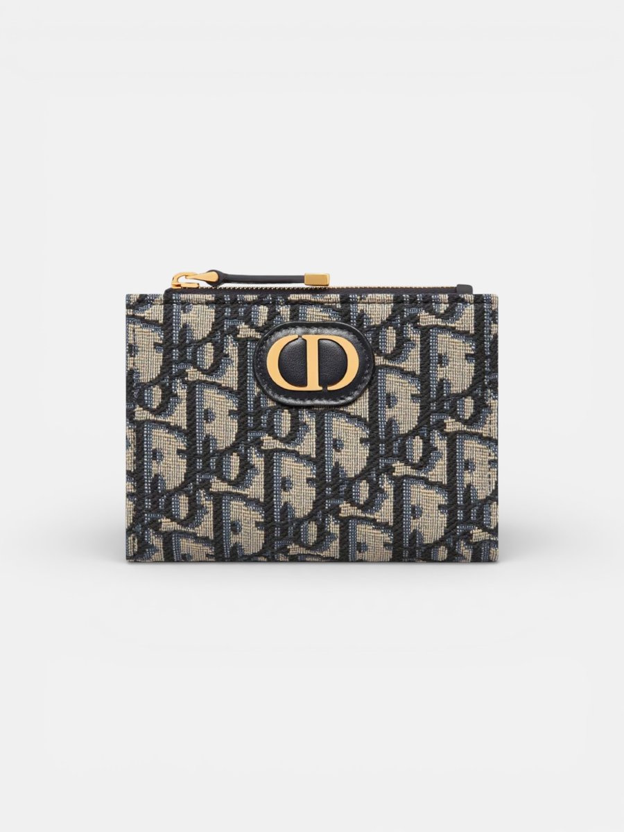 Dior 30 Montaigne Dahlia Wallet Safari