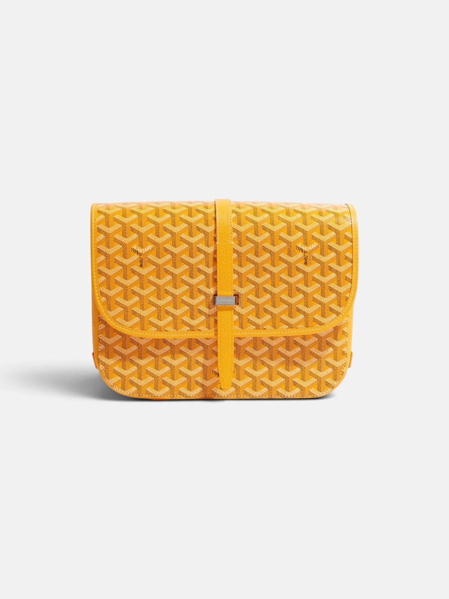 Goyard Belvedere MM Bag Yellow
