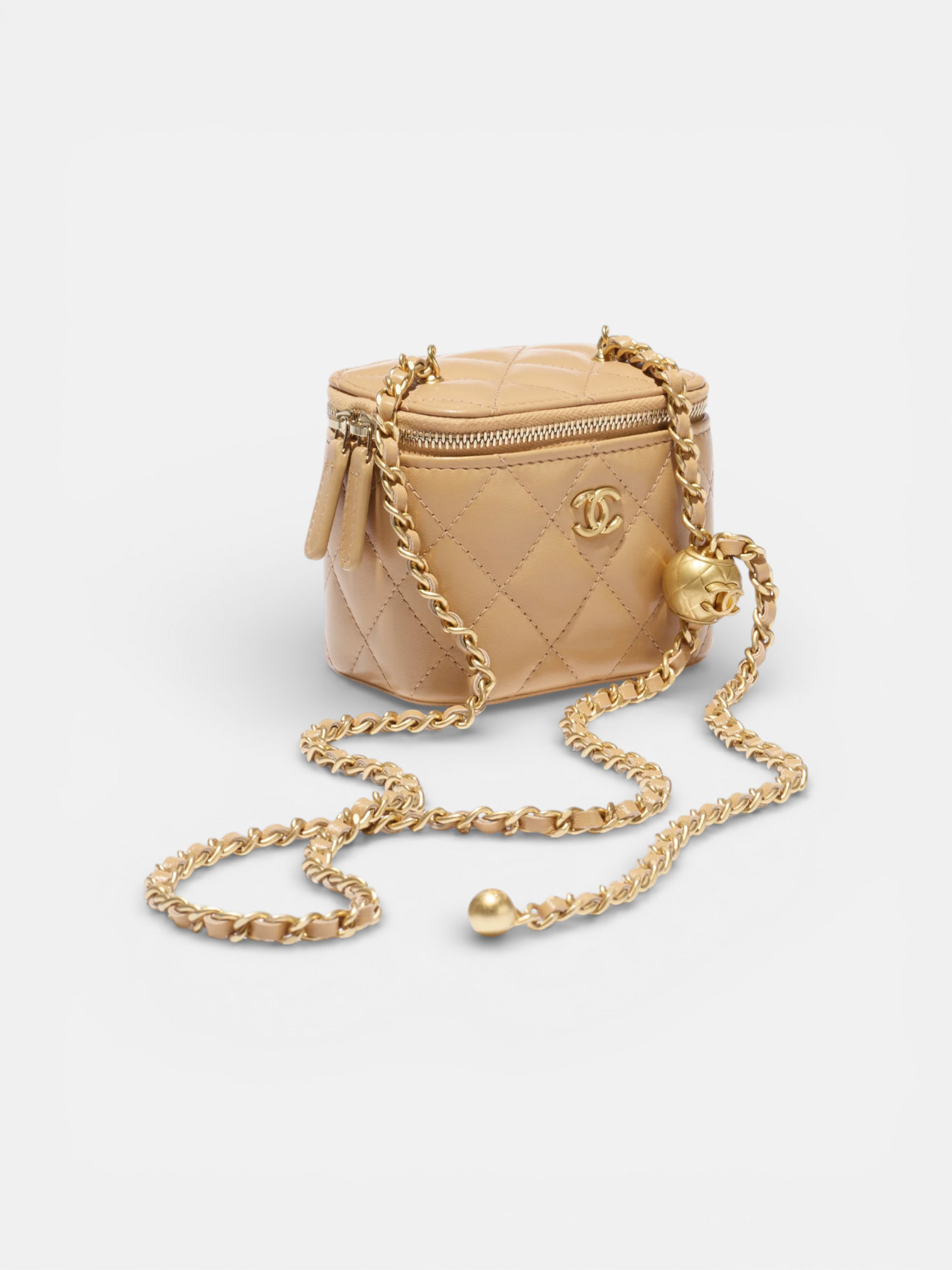 Chanel Chanel Mini Vanity Bag – back view in premium quality with AA+ craftsmanship