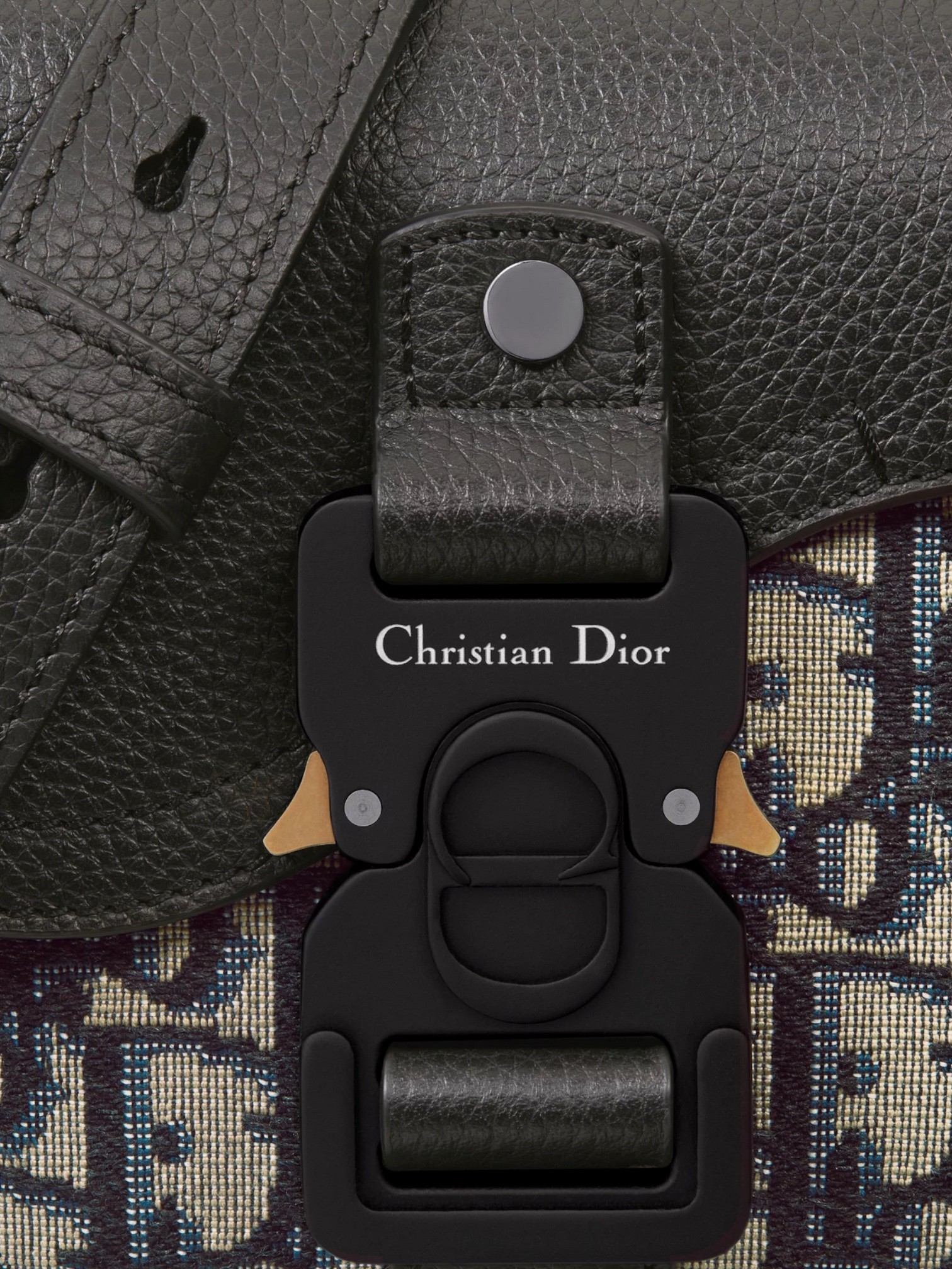 Dior Dior Mini Daily Messenger Bag Safari – detail view in premium quality with AA+ craftsmanship