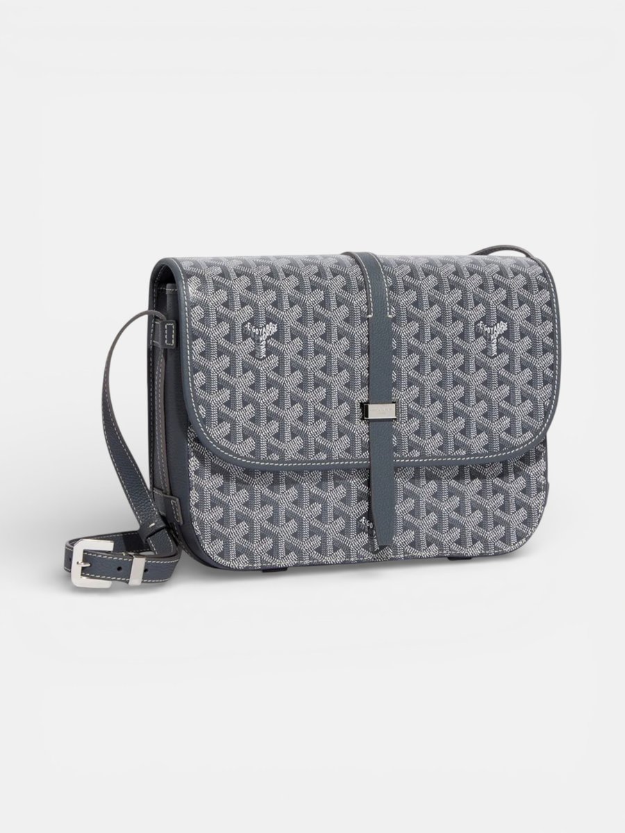 Goyard Belvedere MM Bag Grey