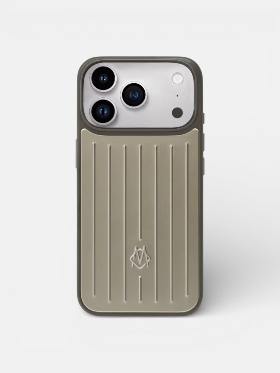 Rimowa Case for iPhone 17 Pro Titanium