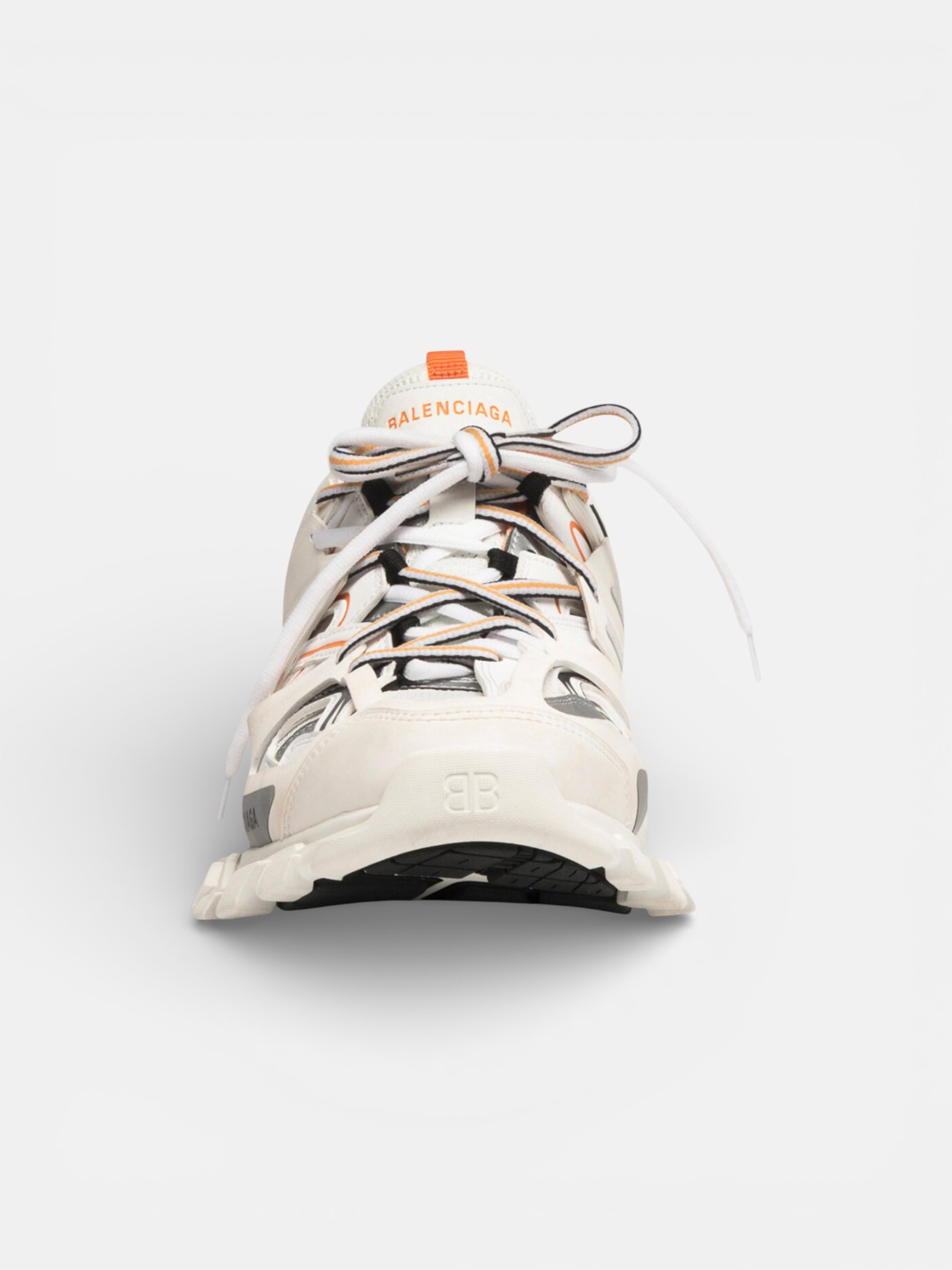 Balenciaga Balenciaga Track Sneaker White Orange – side profile view in premium quality with AA+ craftsmanship