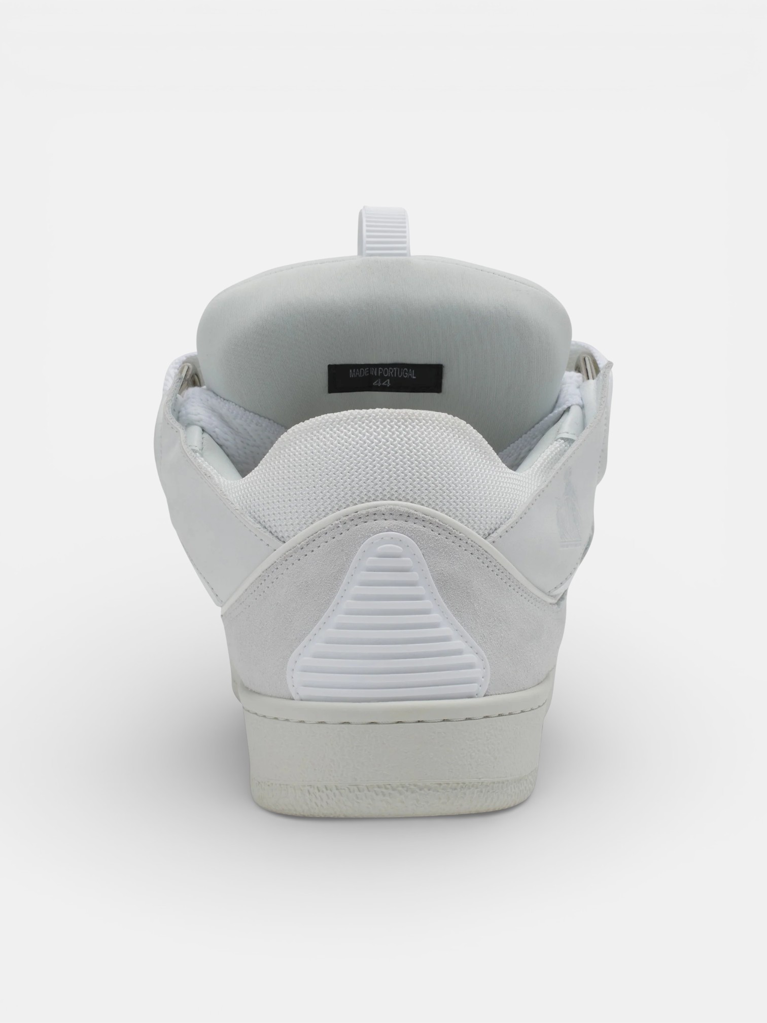 Lanvin Lanvin Curb Sneaker White – close-up detail view in premium quality with AA+ craftsmanship