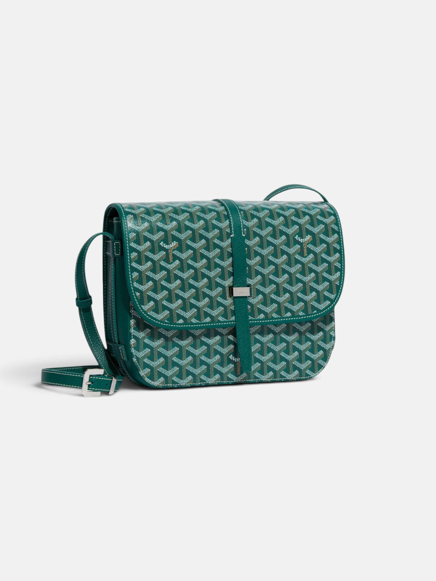 Goyard Goyard Belvedere MM Bag Green – side profile view in premium quality with AA+ craftsmanship