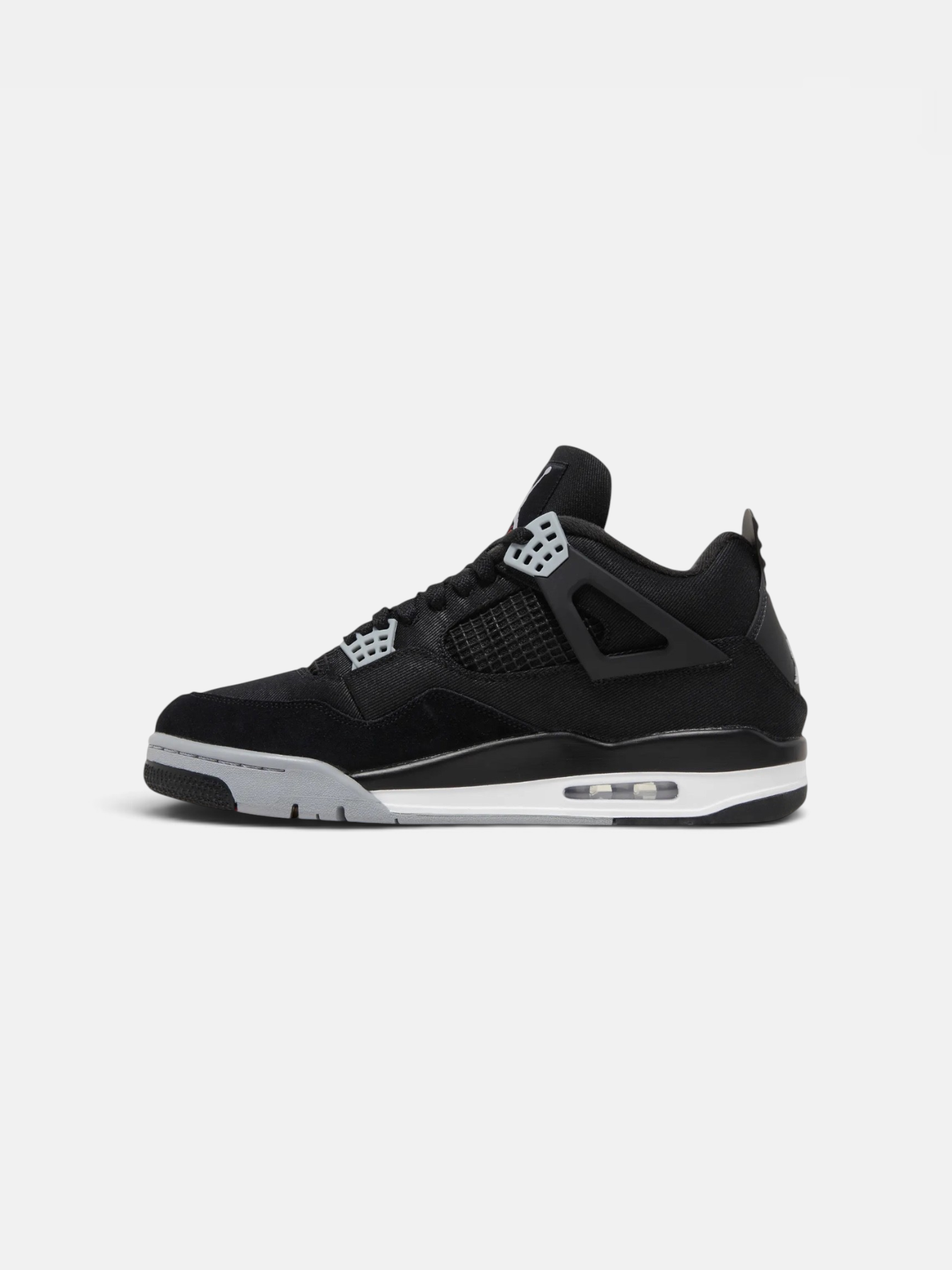 Jordan Jordan 4 Retro SE Black Canvas – side profile view in premium quality with AA+ craftsmanship