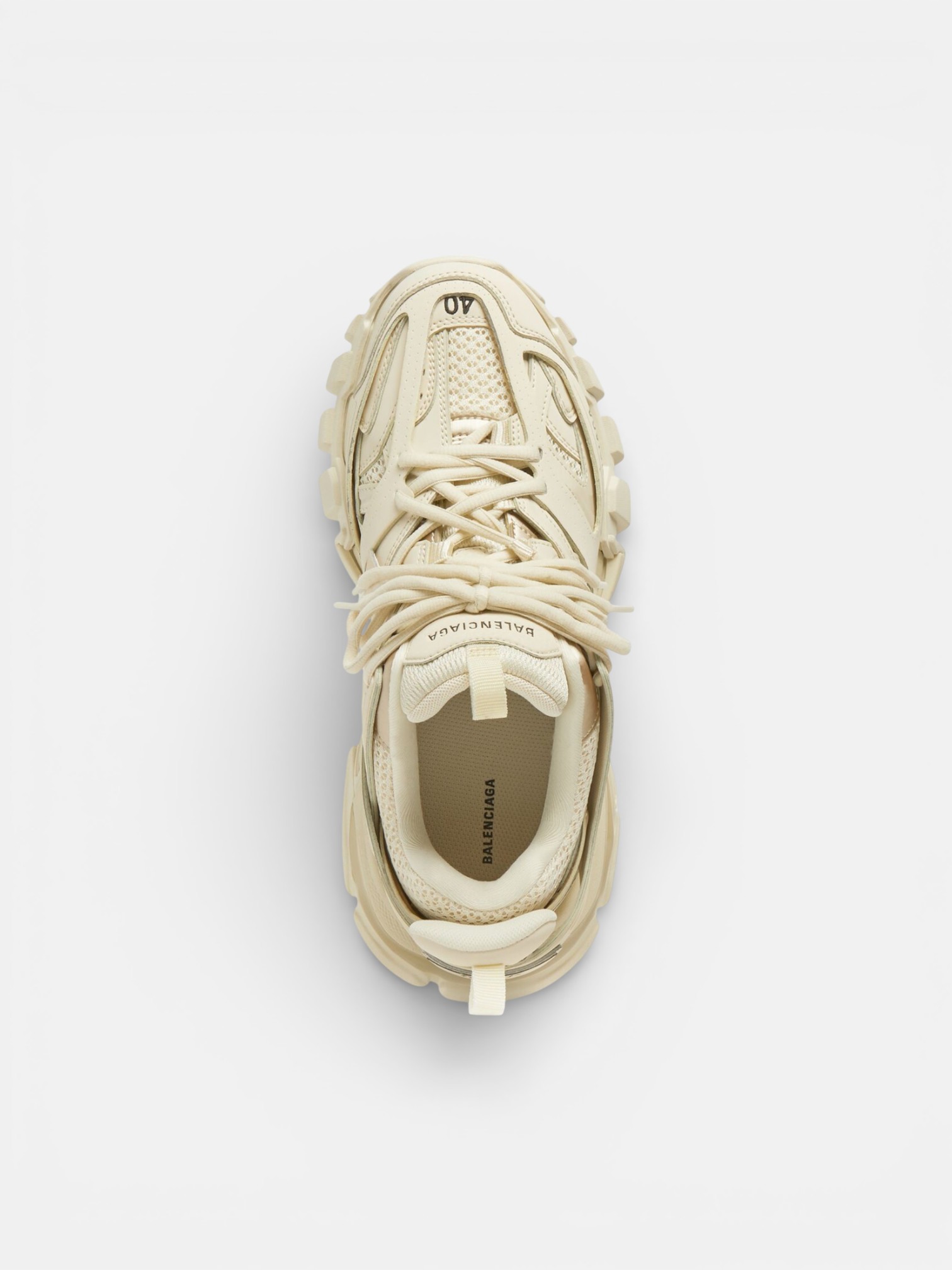 Balenciaga Balenciaga Track Sneaker Beige – detail view in premium quality with AA+ craftsmanship