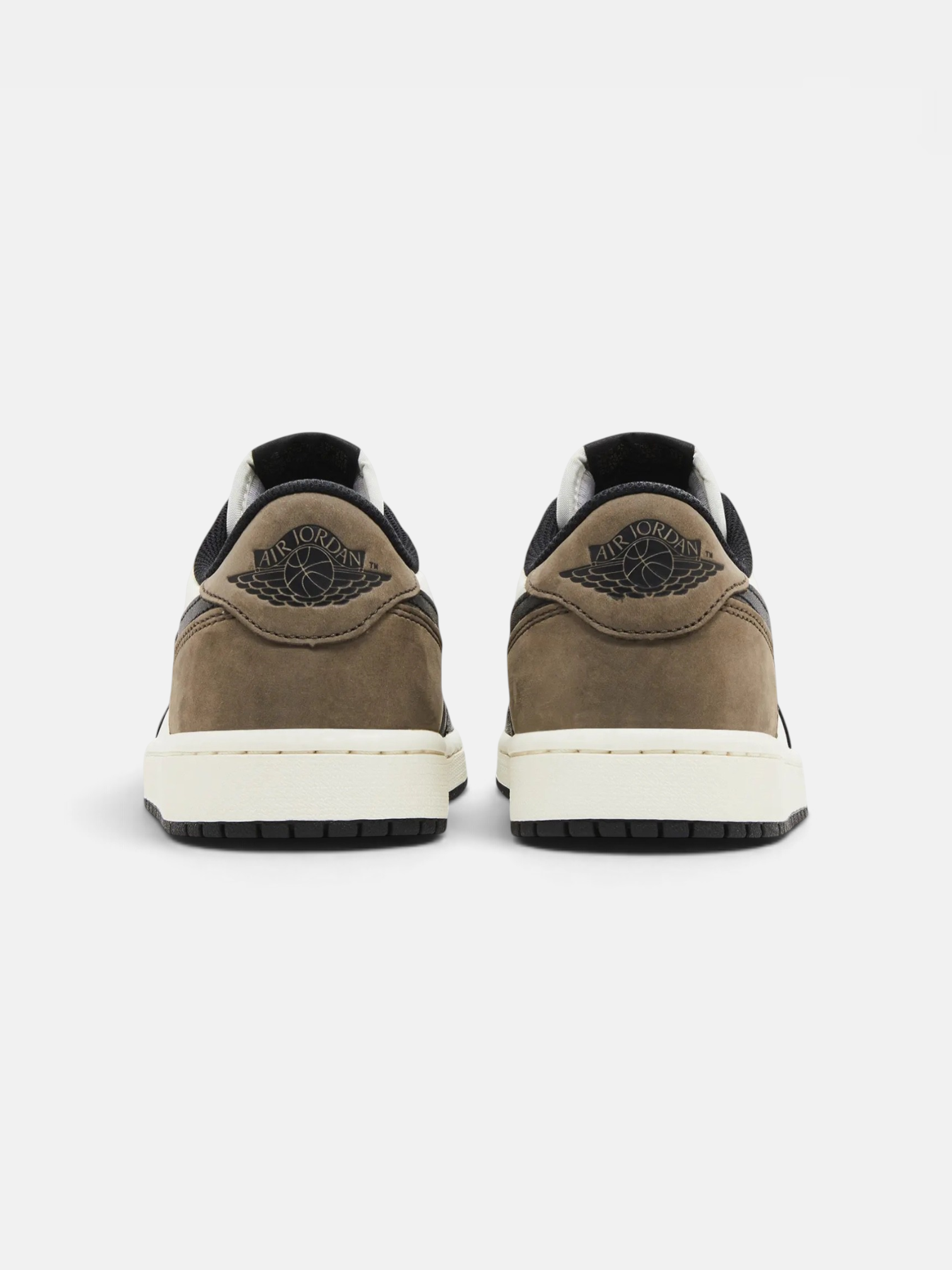 Jordan Jordan 1 Retro Low OG Mocha – back view in premium quality with AA+ craftsmanship