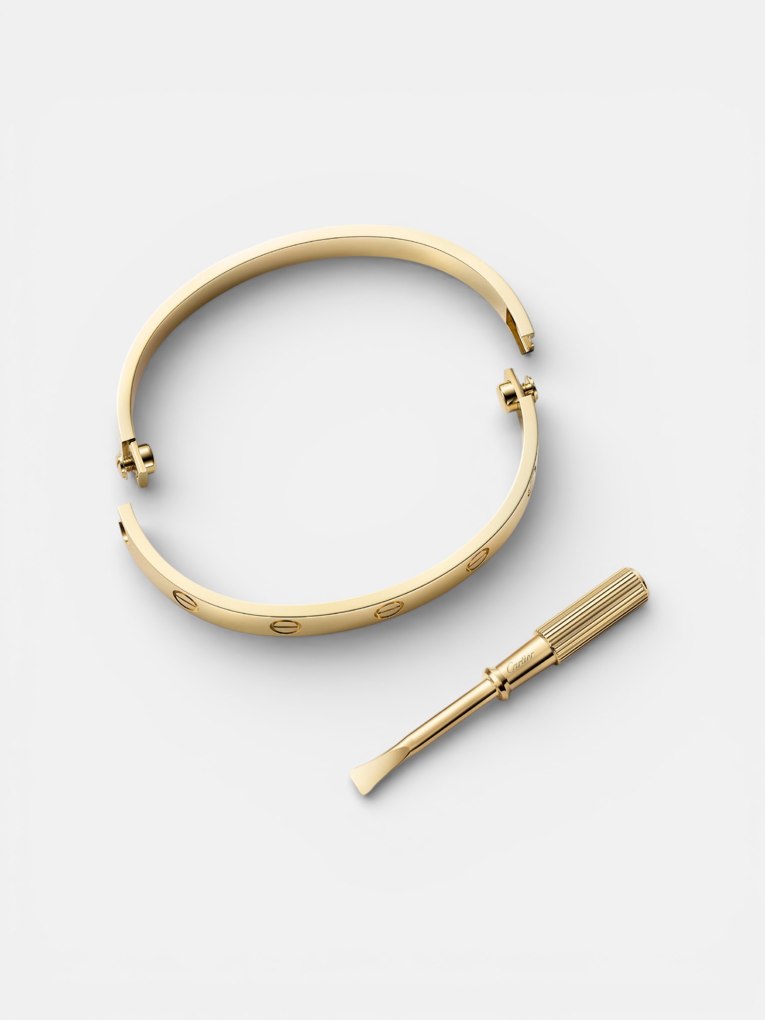 Cartier Cartier Love Bracelet Gold – close-up detail view in premium quality with AA+ craftsmanship