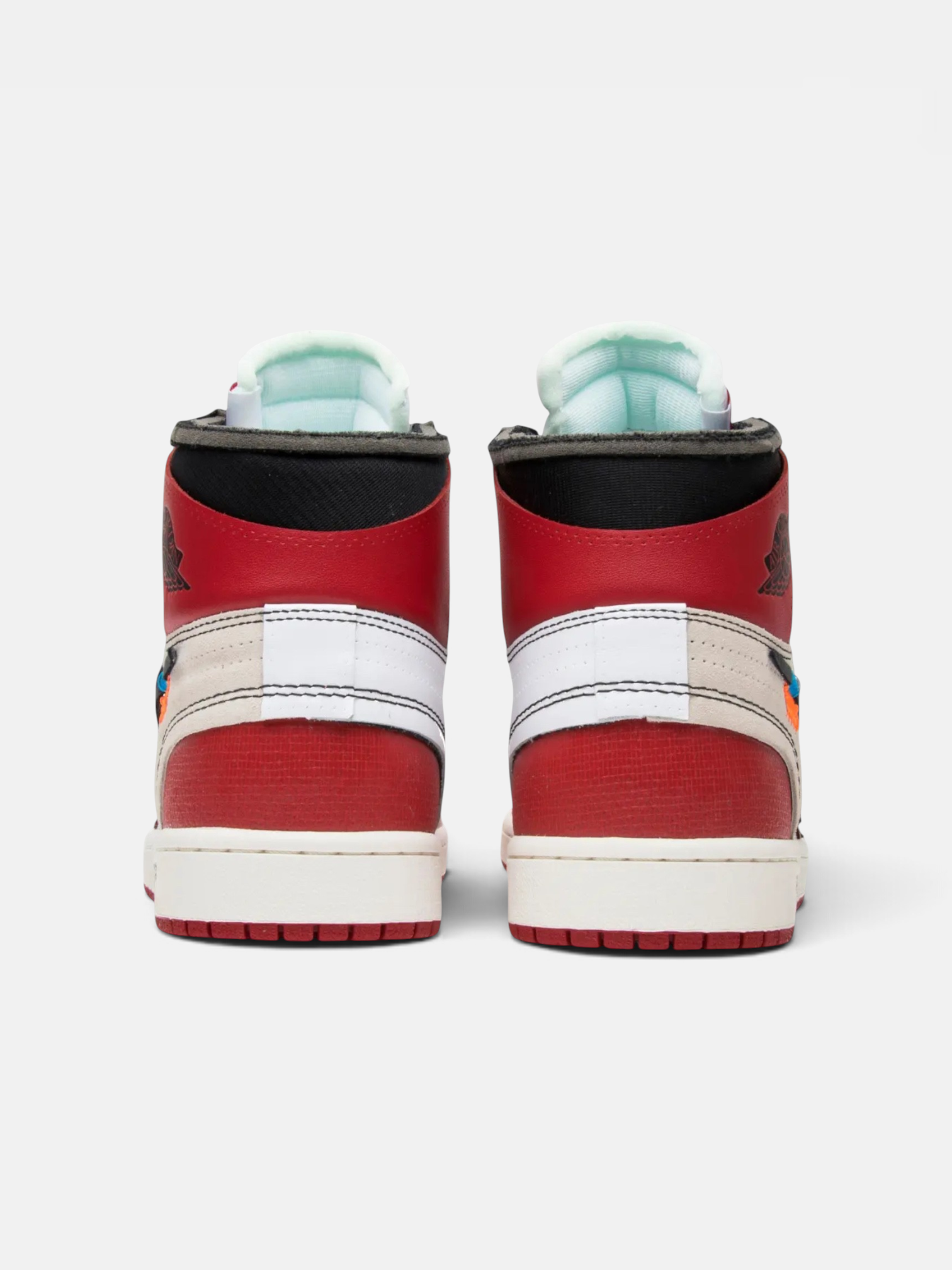 Jordan Jordan 1 Retro High OG Chicago x Off-White – back view in premium quality with AA+ craftsmanship