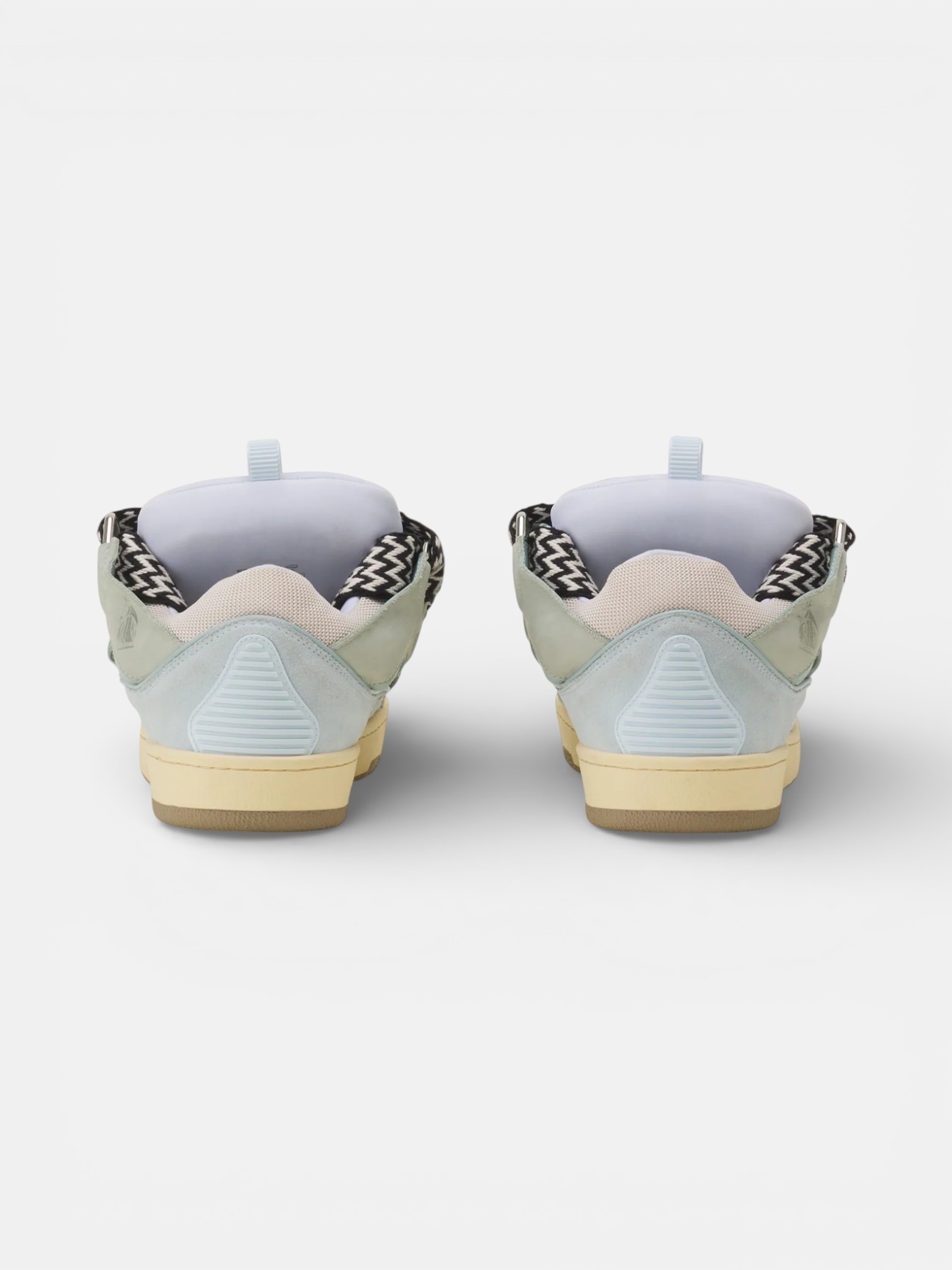 Lanvin Lanvin Curb Sneaker Pale Blue – close-up detail view in premium quality with AA+ craftsmanship